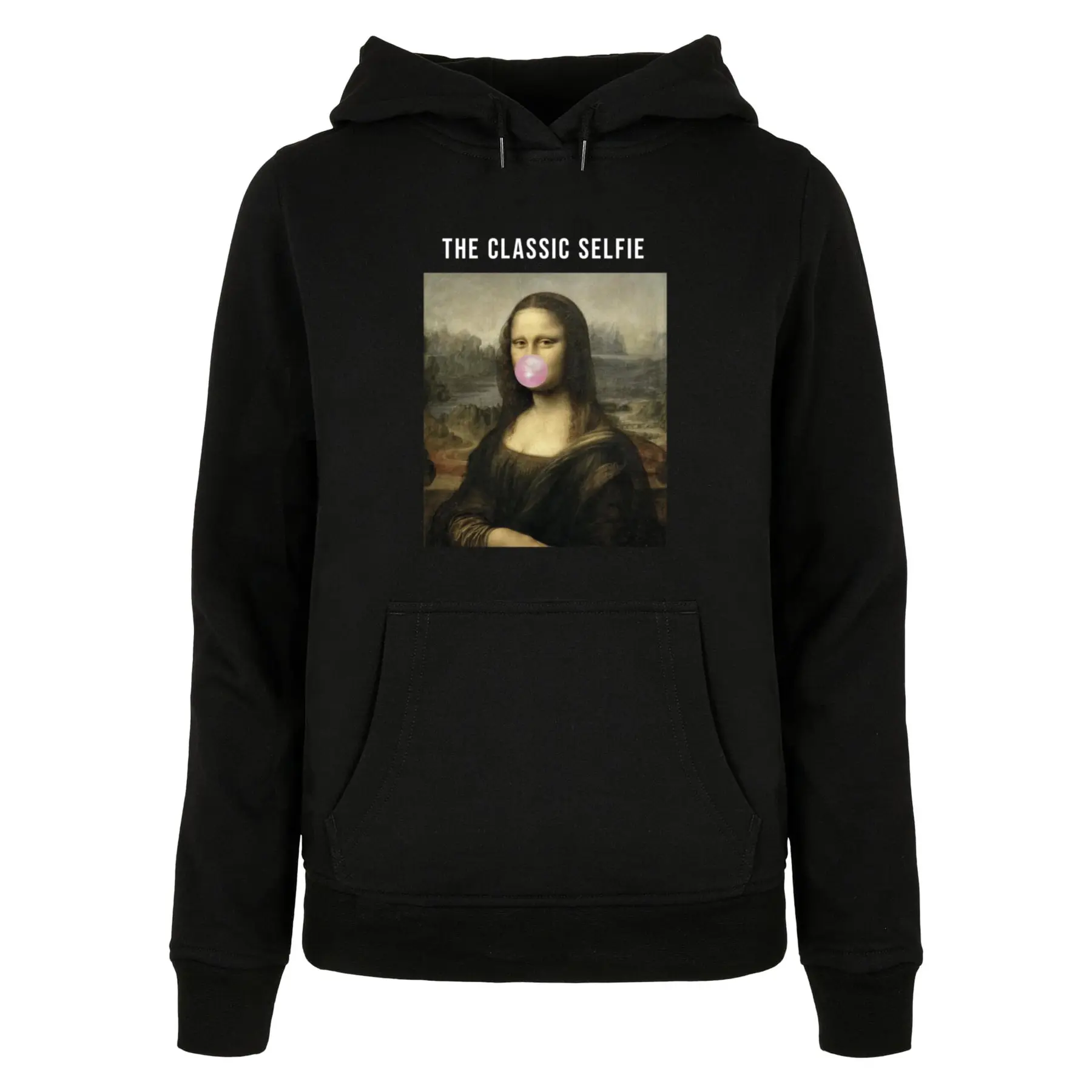 Hoodie Damen Merchcode APOH Da Vinci Selfie