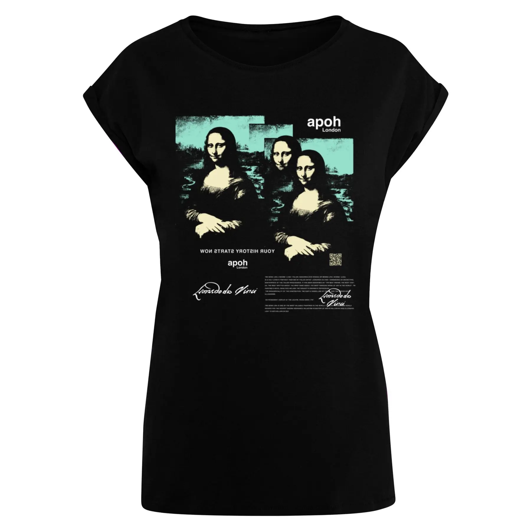 Oversized T-Shirt Merchcode APOH Da Vinci Triple