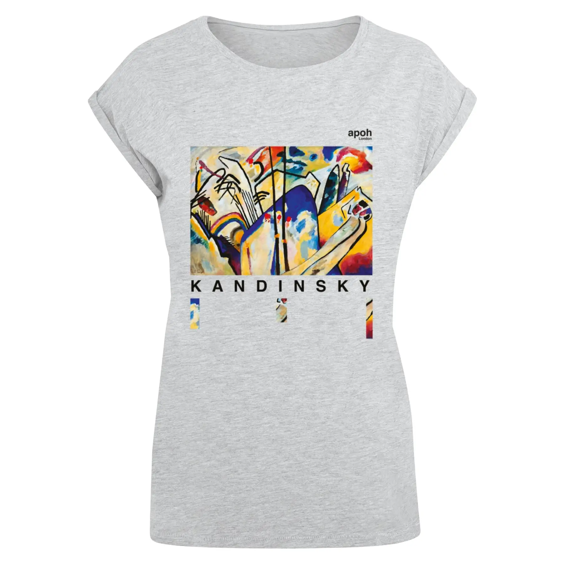 Oversized T-Shirt Merchcode Ladie APOH Kandinsky