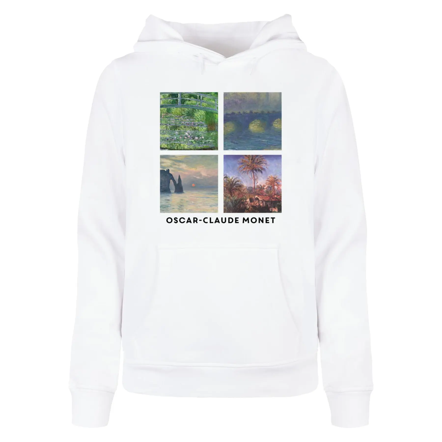 Hoodie Damen Merchcode APOH Oscar Claude Monet