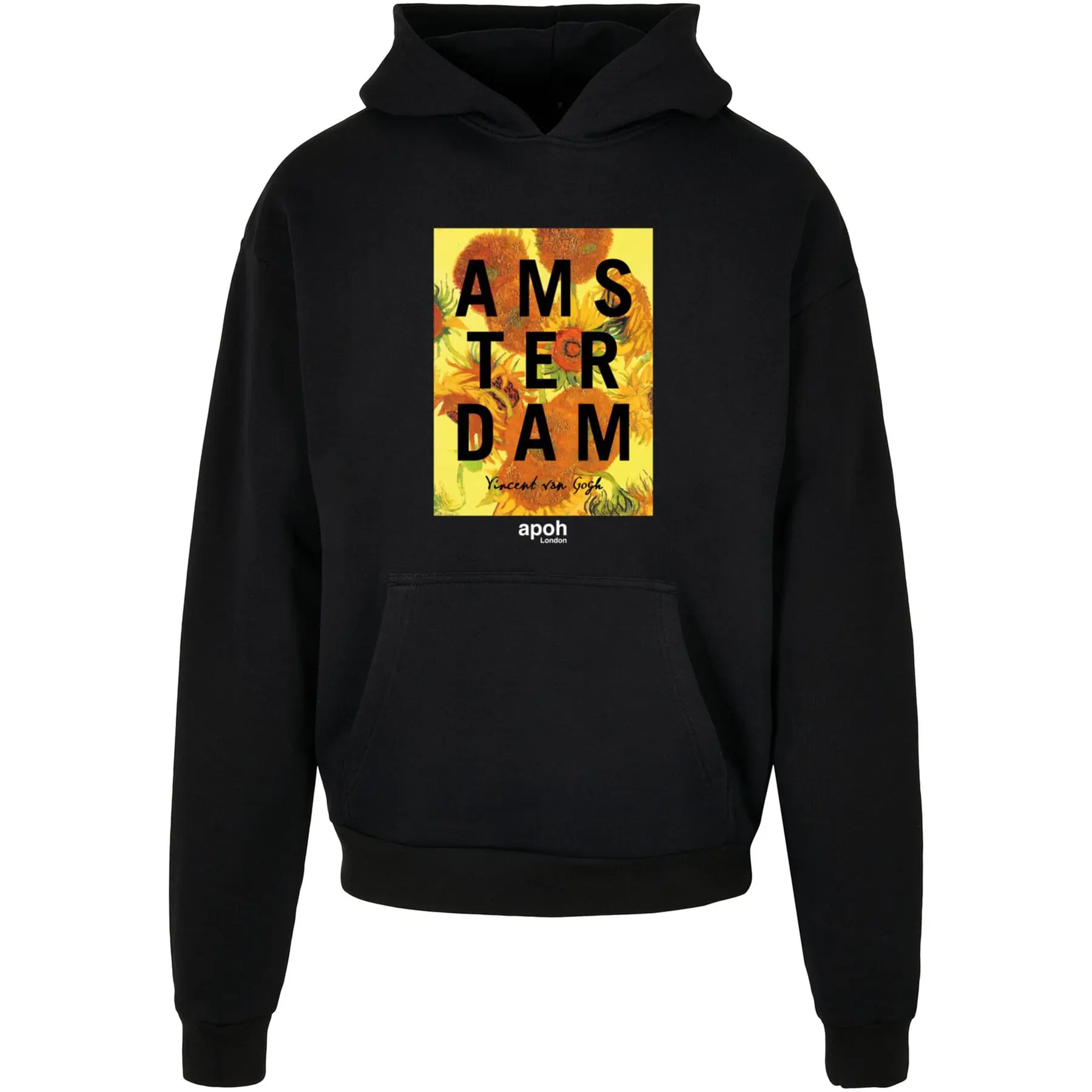 Kapuzensweatshirt Merchcode APOH Van Gogh Flowers