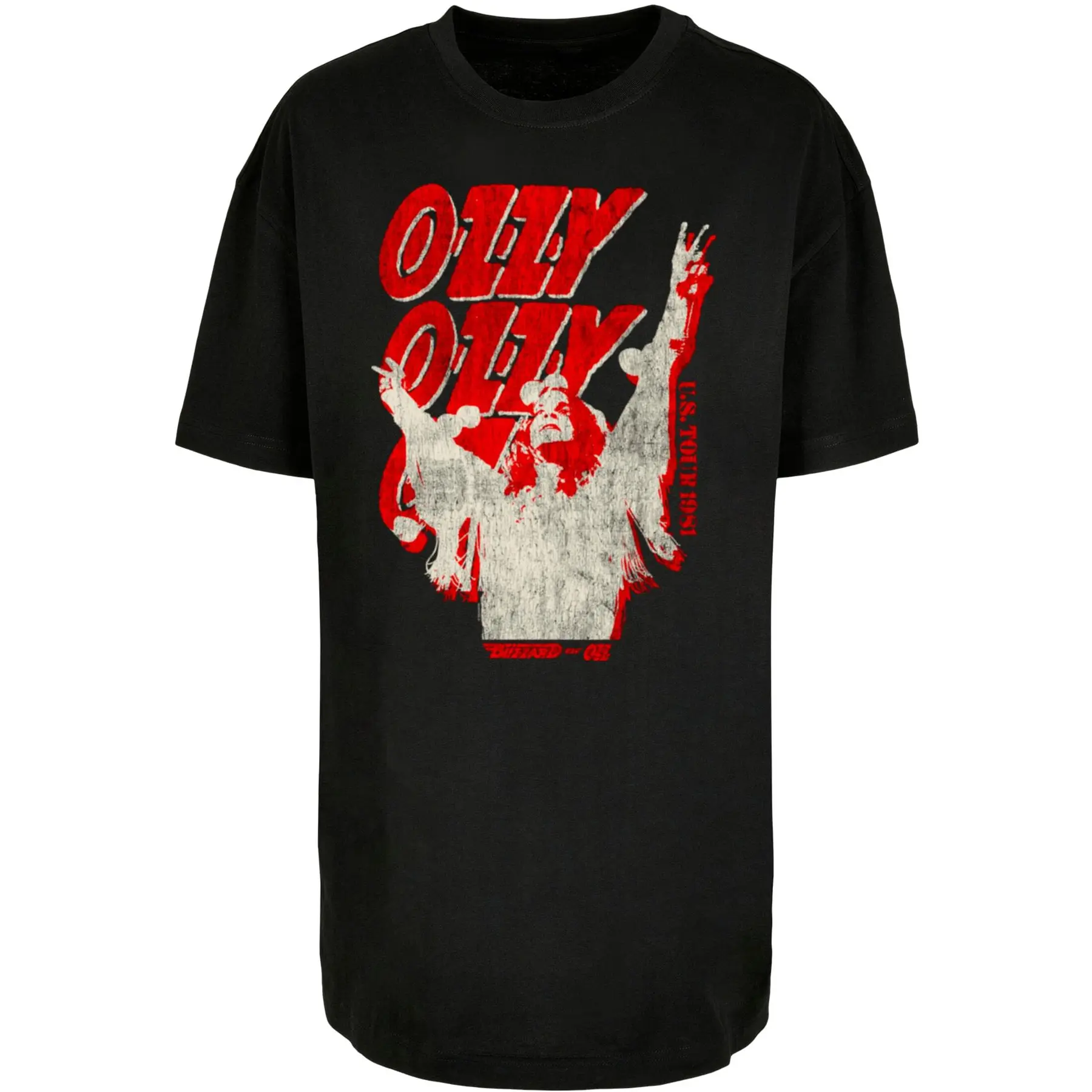 Oversized T-Shirt Merchcode Osbourne - Ozzy Retro