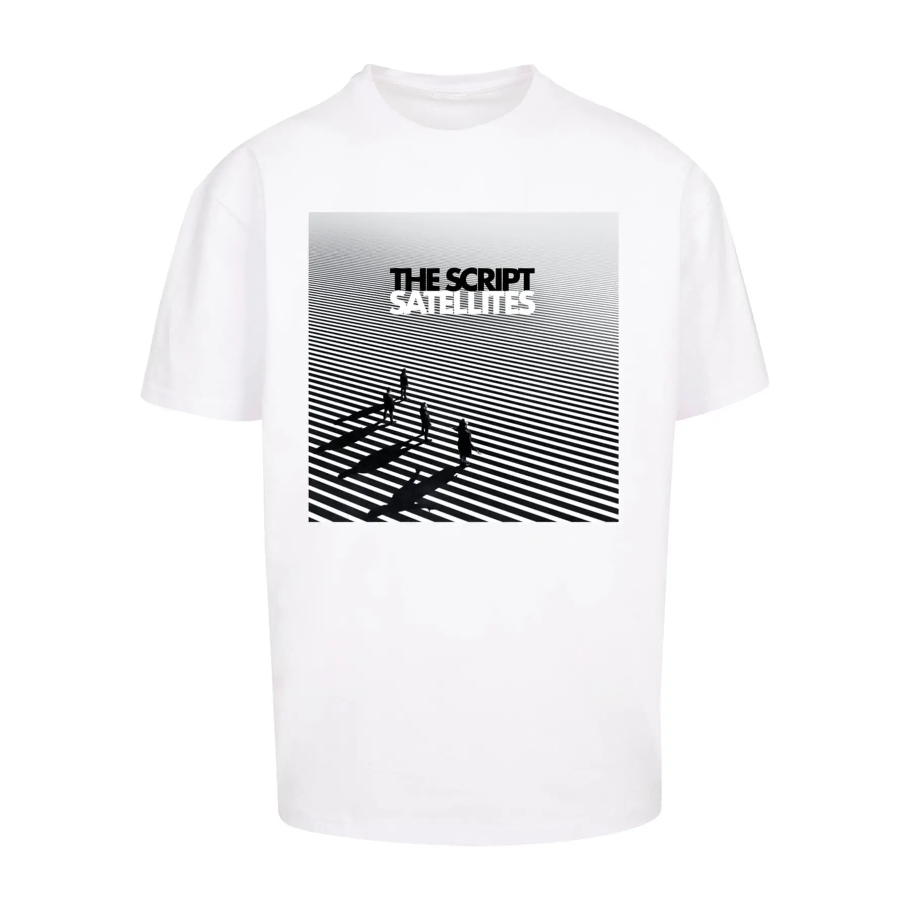 Oversized T-Shirt Merchcode The Script Satellites Album Cover