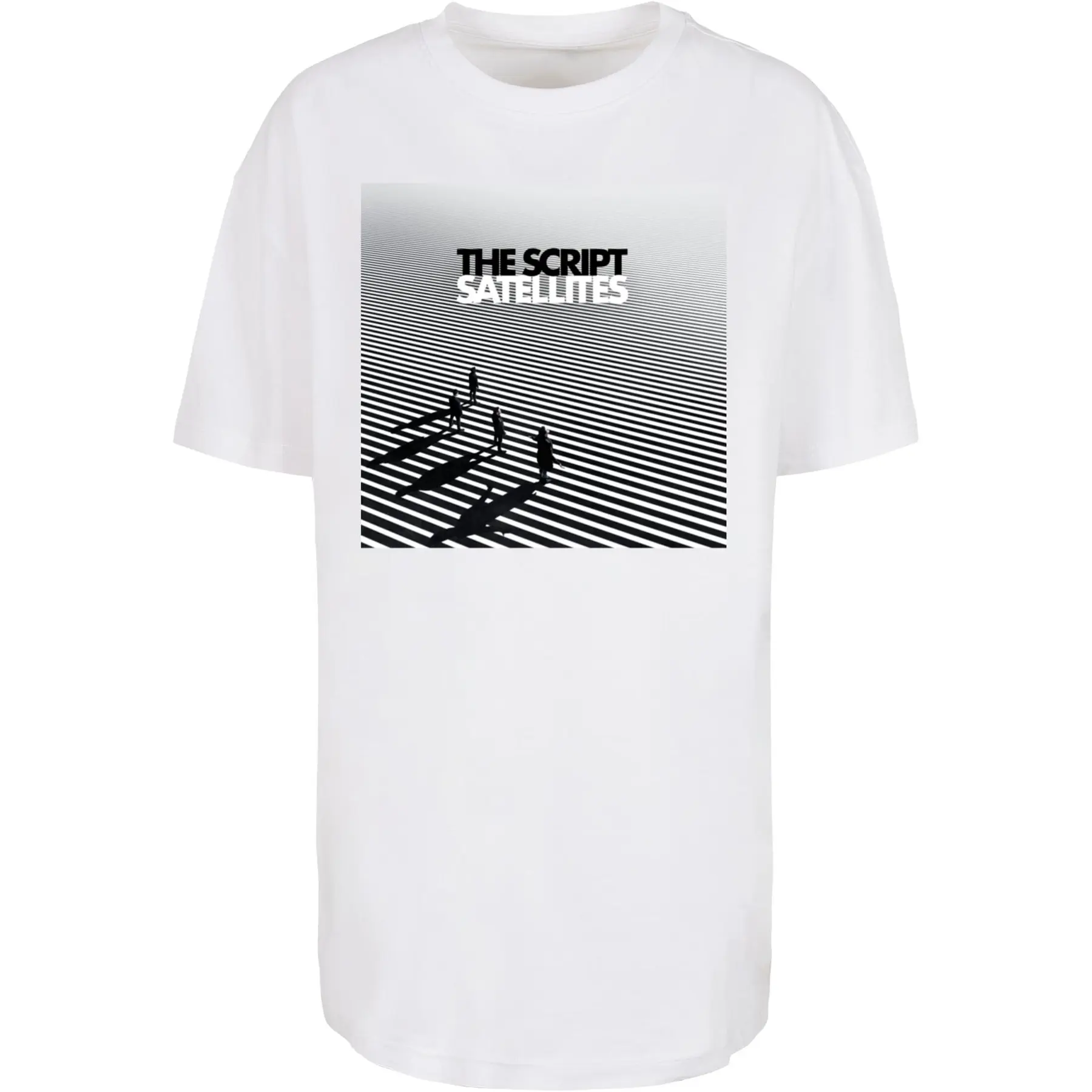 Oversized T-Shirt Merchcode The Script Satellites Album Cover