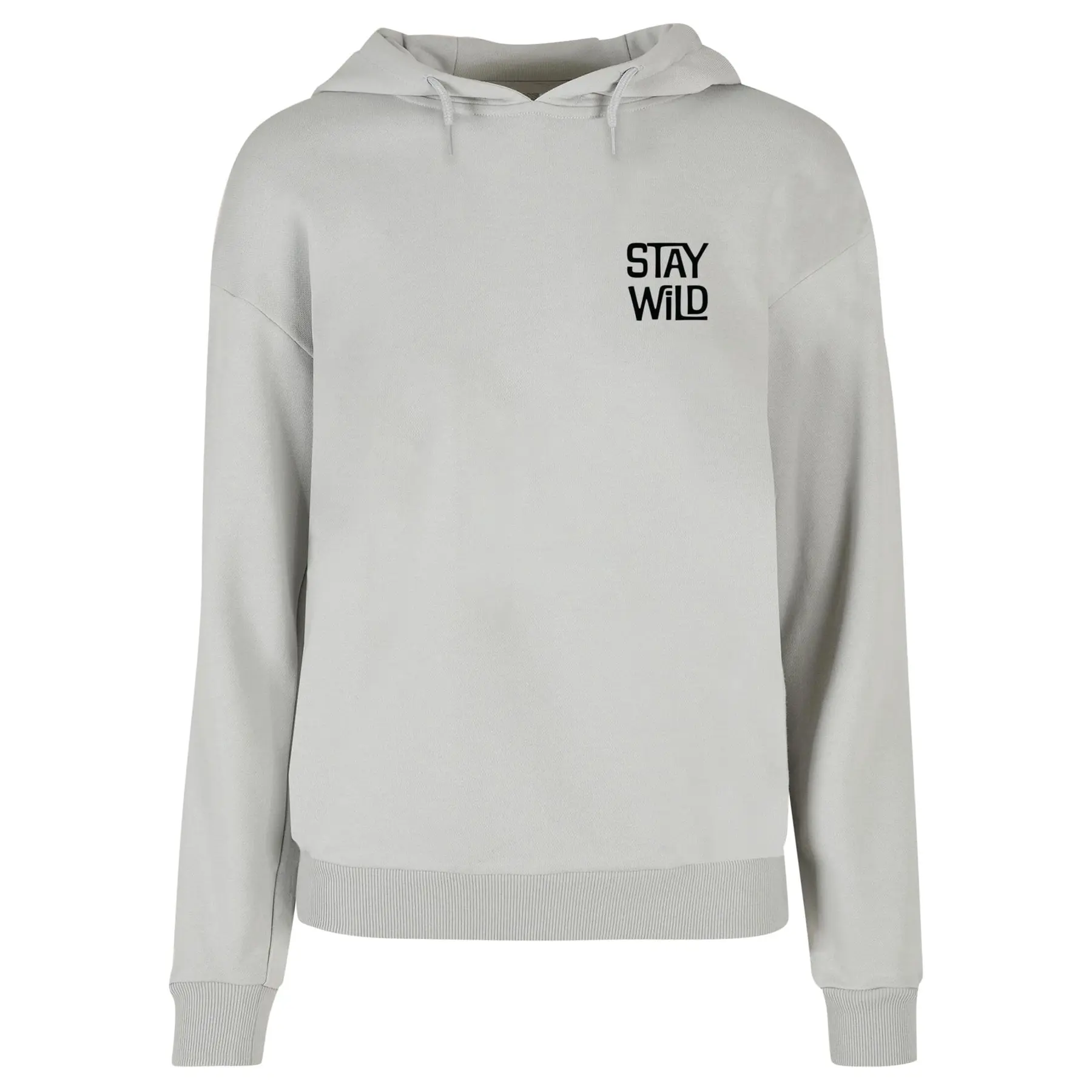 Hoodie Damen Merchcode Wording Stay Wild Everyday