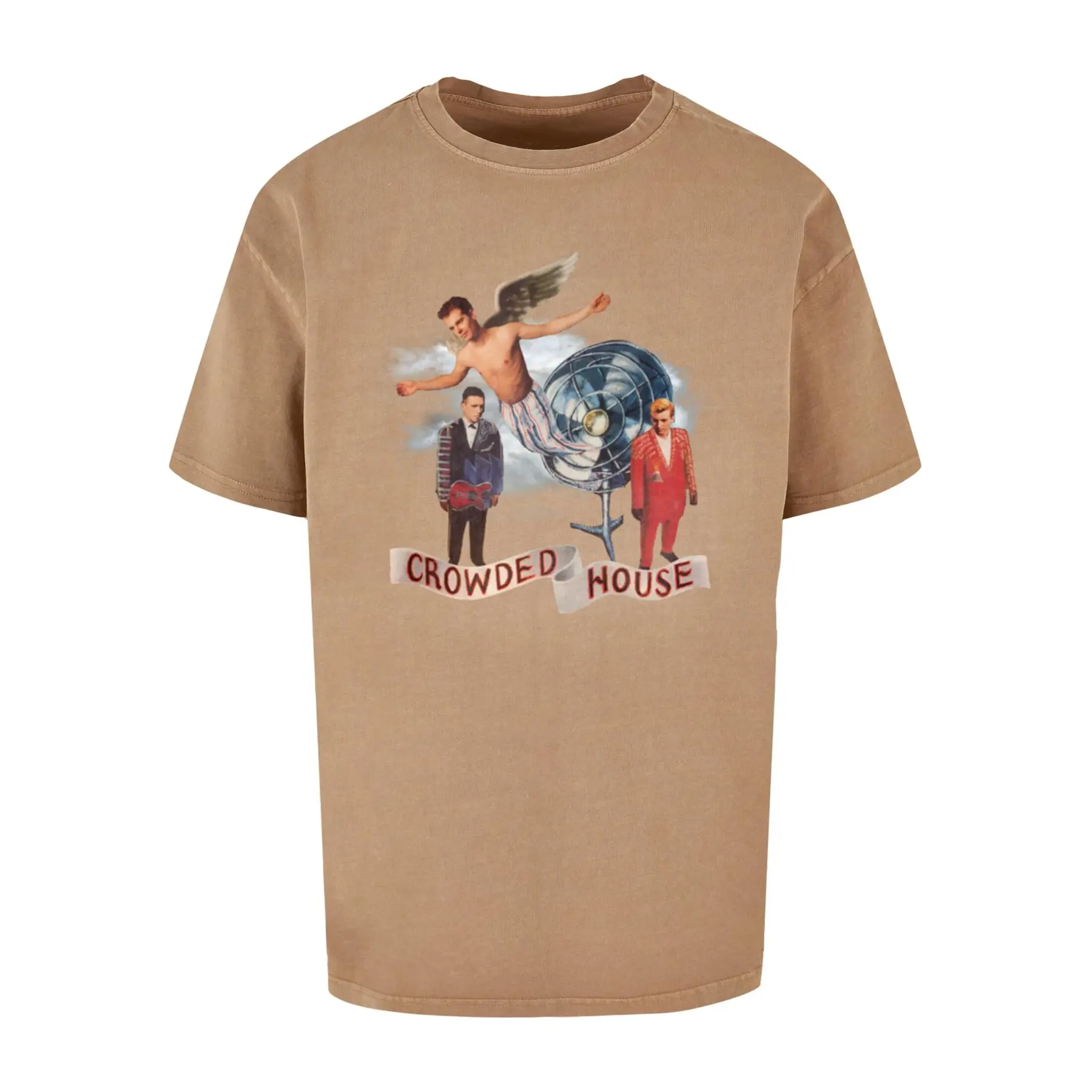 Oversized T-Shirt Merchcode Crowded House Fan Art