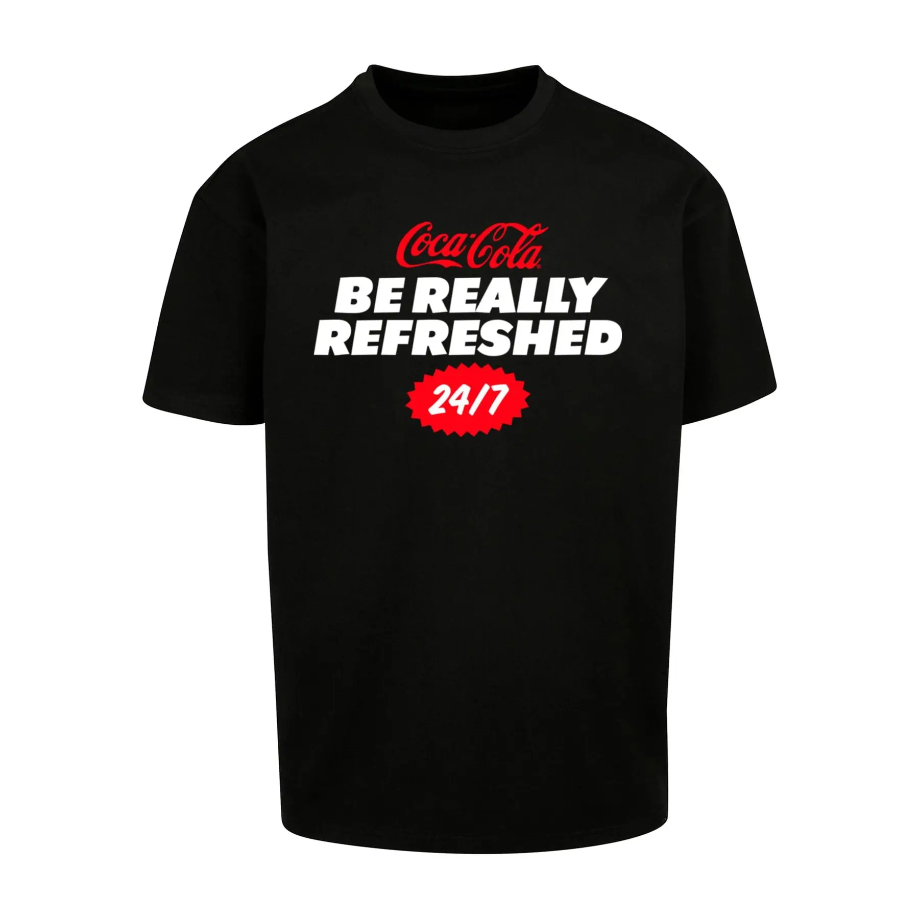 T-shirt oversize Merchcode Coca Cola Refreshed