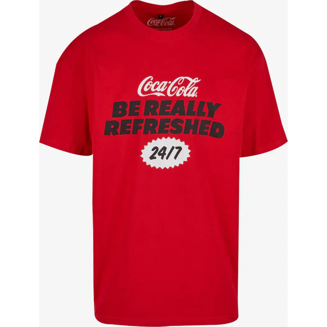 T-shirt oversize Merchcode Coca Cola Refreshed
