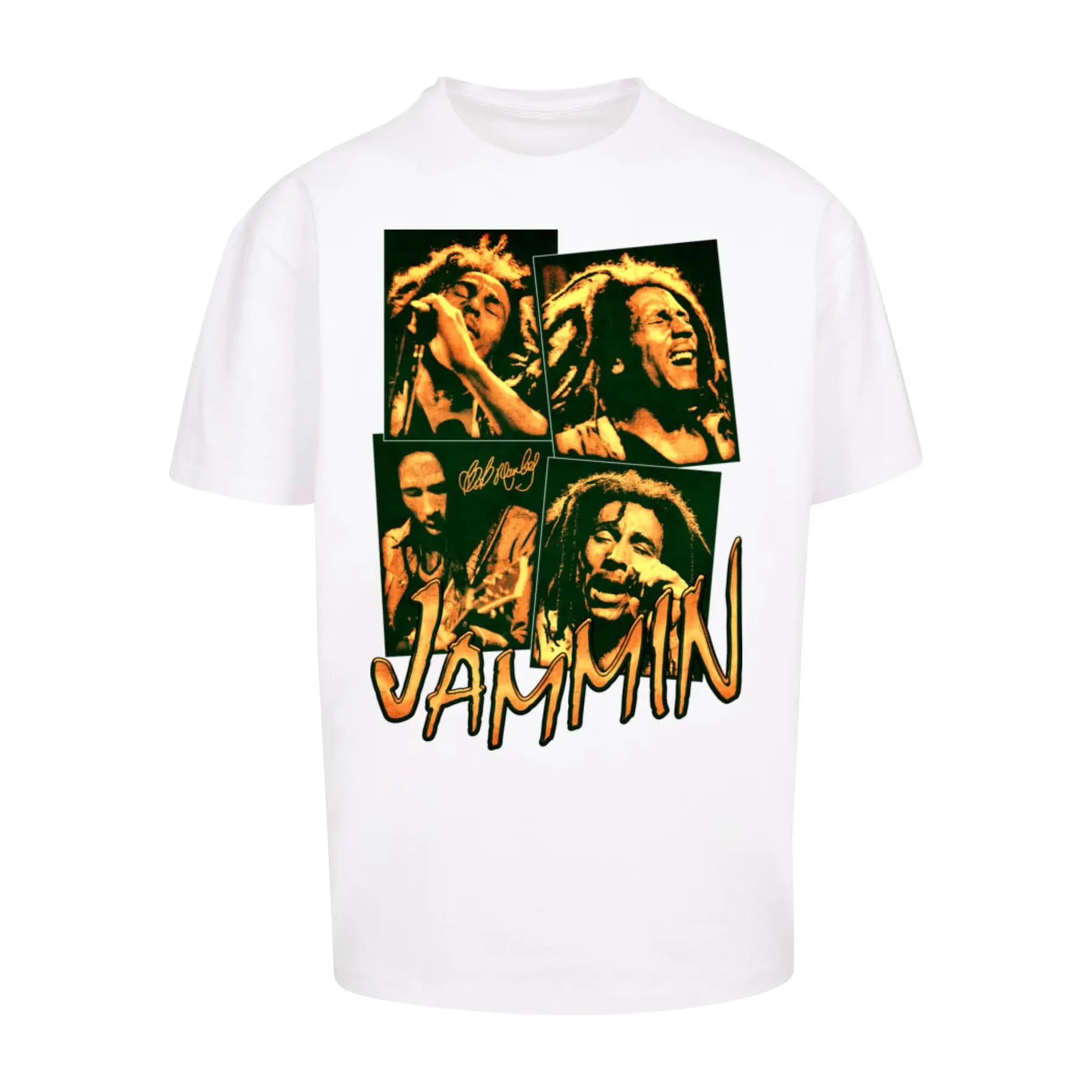 Oversized T-Shirt Merchcode Bob Marley Jammin Live
