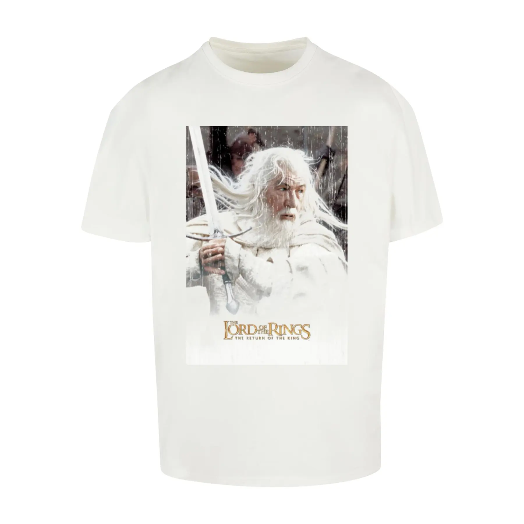 T-shirt oversize Merchcode Lord Of The Rings - Gandalf Heavy