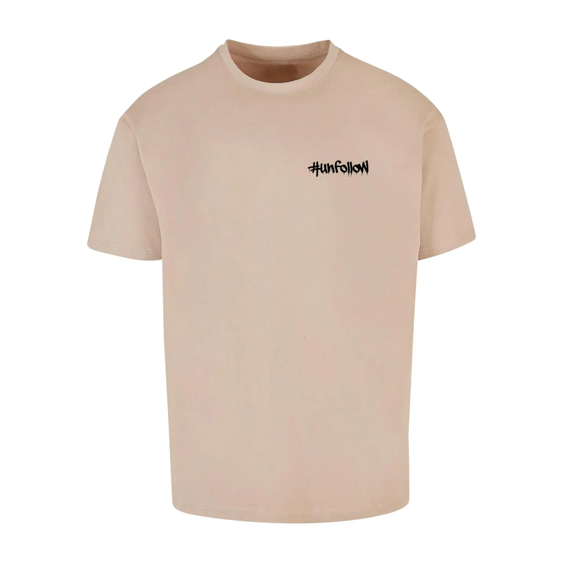 Oversized T-Shirt Merchcode Unfollow front X