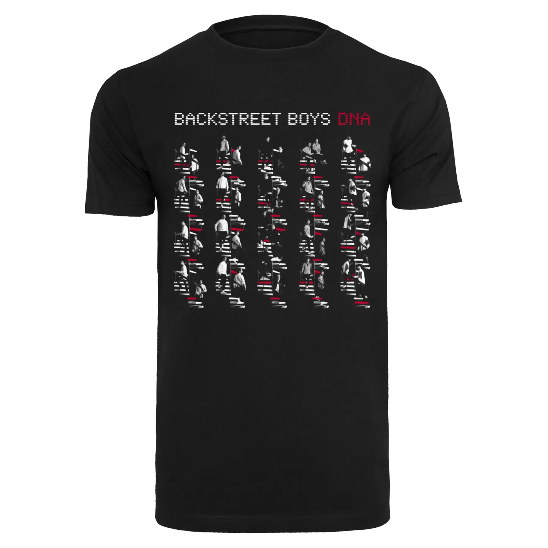 T-Shirt Merchcode Backstreet Boys - DNA Album Red