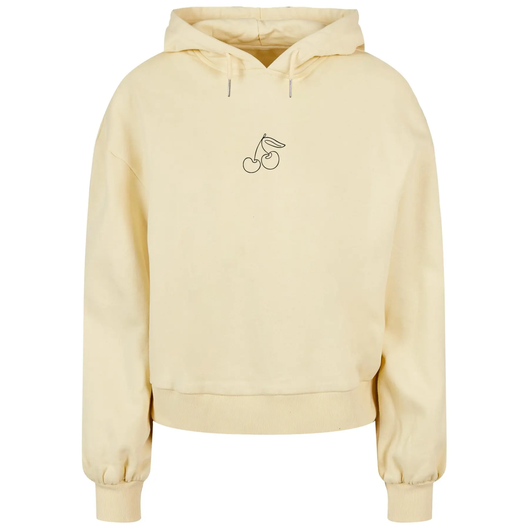 Oversized Hoodie Damen Merchcode Cherry Organic