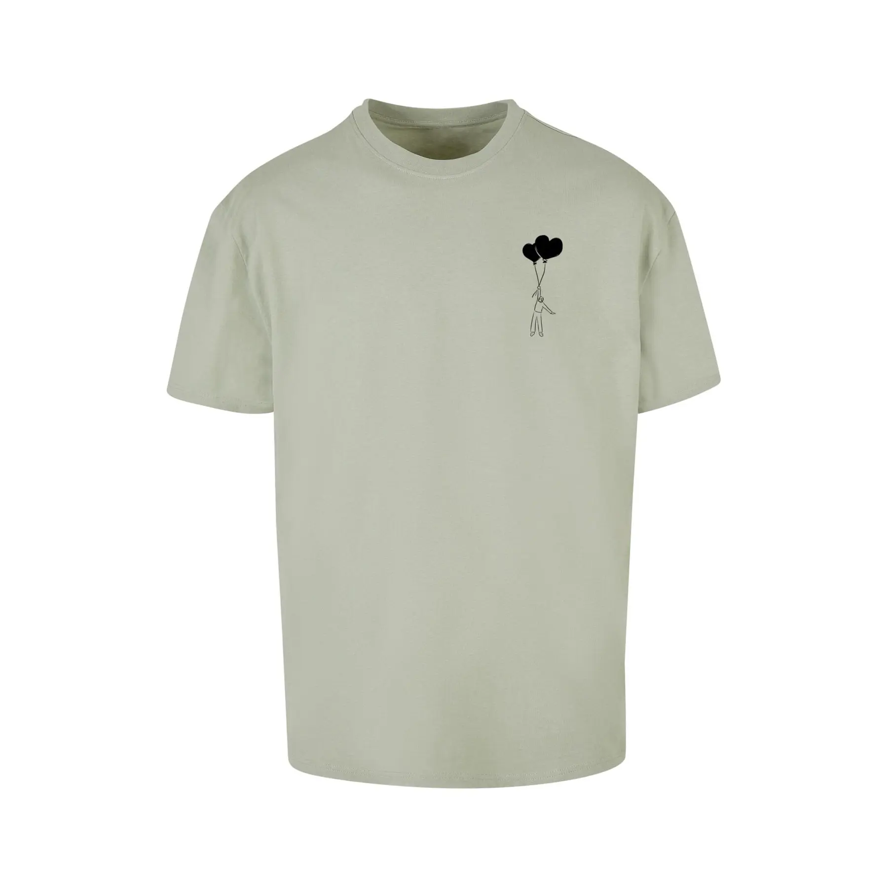 Oversized T-Shirt Merchcode Love In The Air Heavy