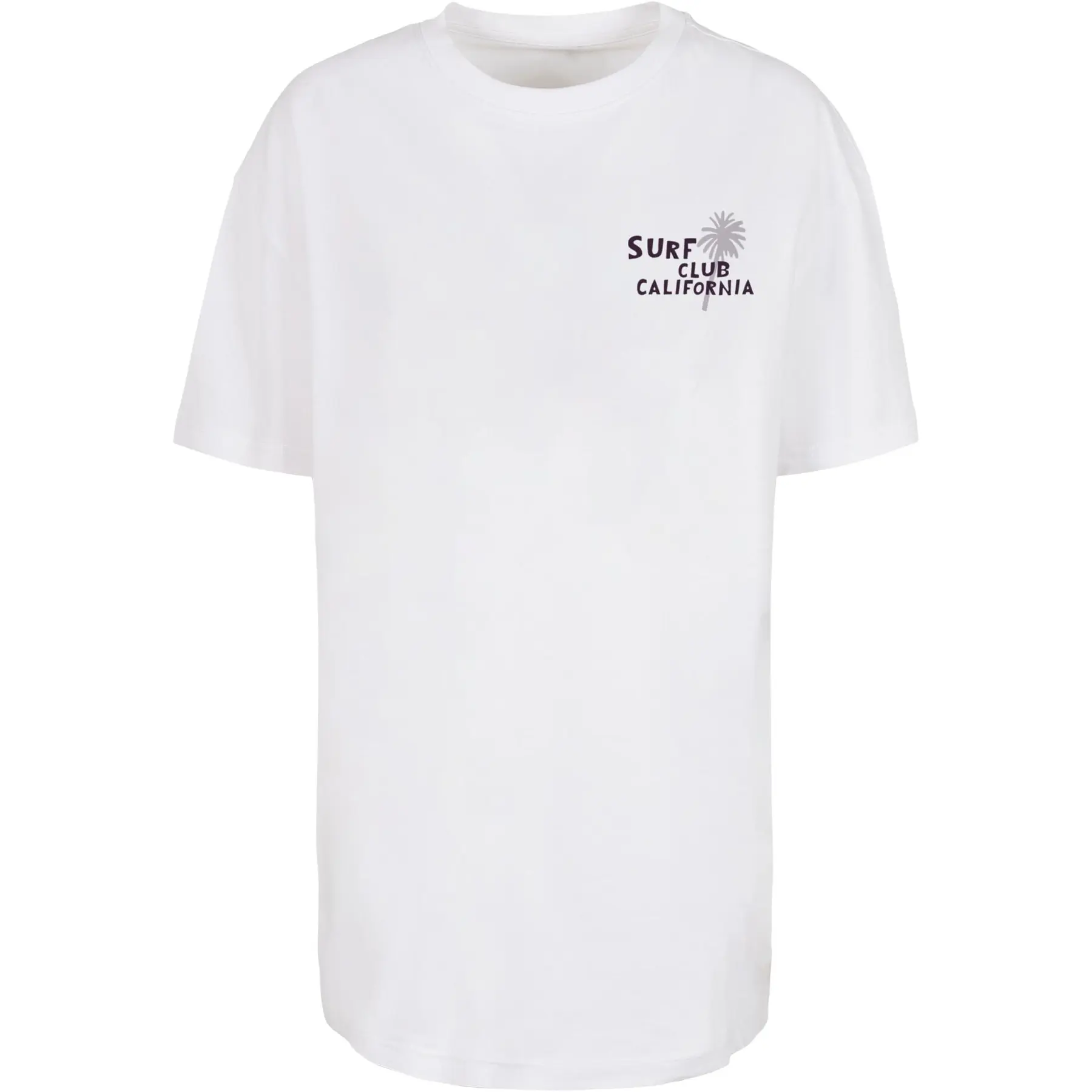 Oversized-T-Shirt, Damen Merchcode Surf Club California
