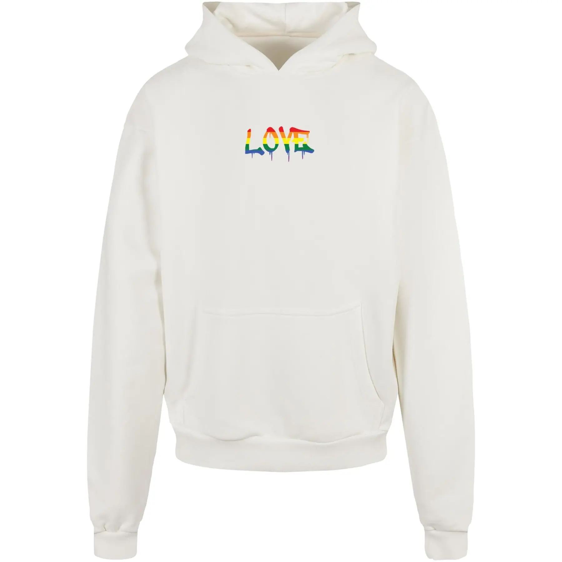Felpa oversize con cappuccio Merchcode Love Teddy