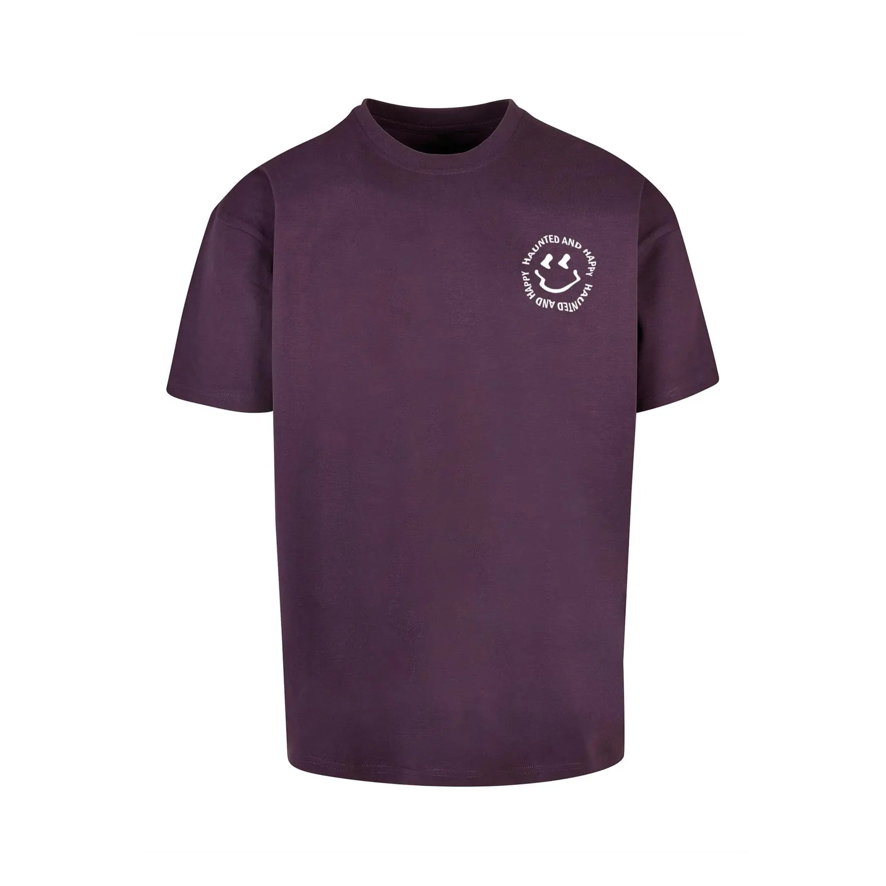 T-Shirt Merchcode Halloween Haunted and Happy