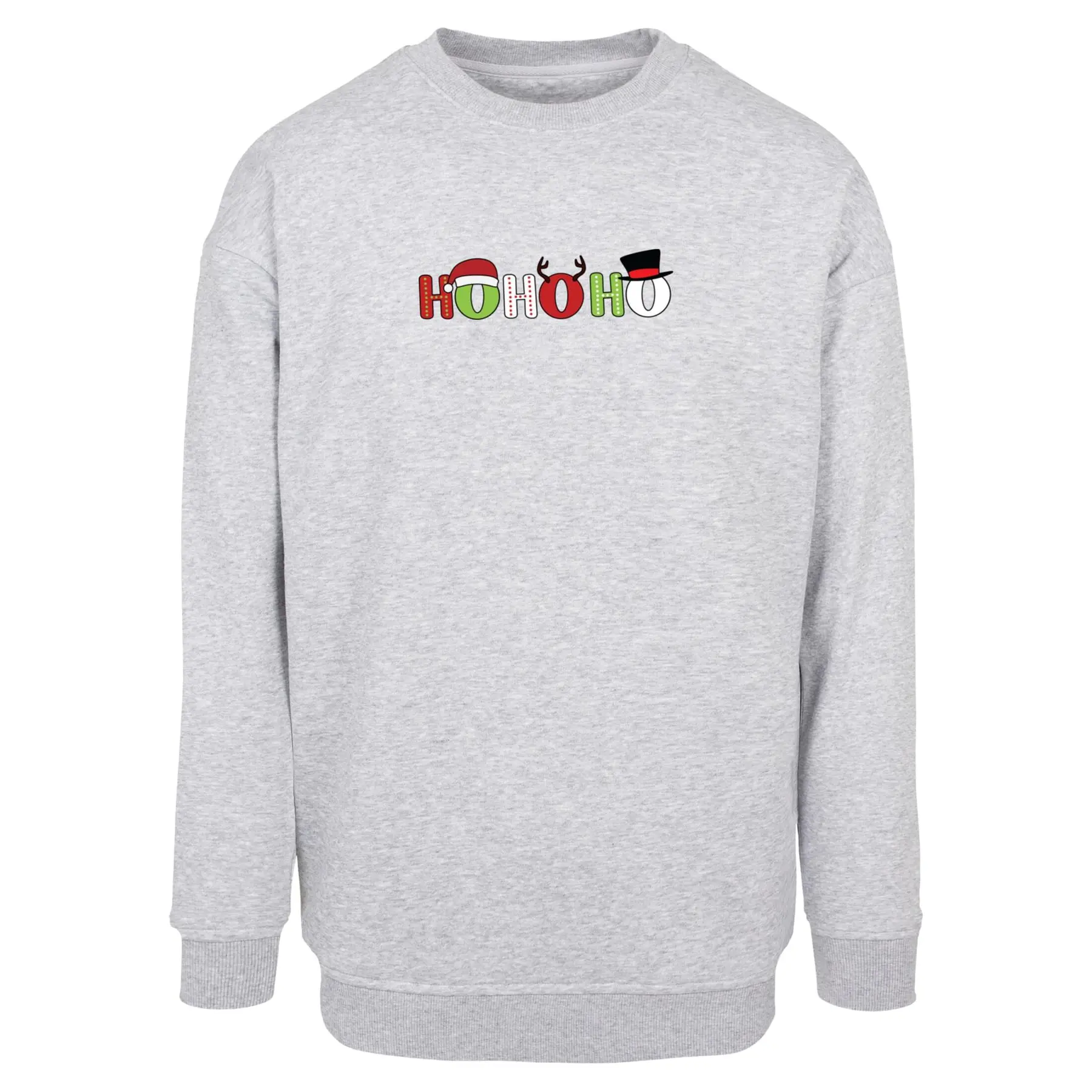 Rundhals-Sweatshirt Merchcode Christmas Ho Ho Ho