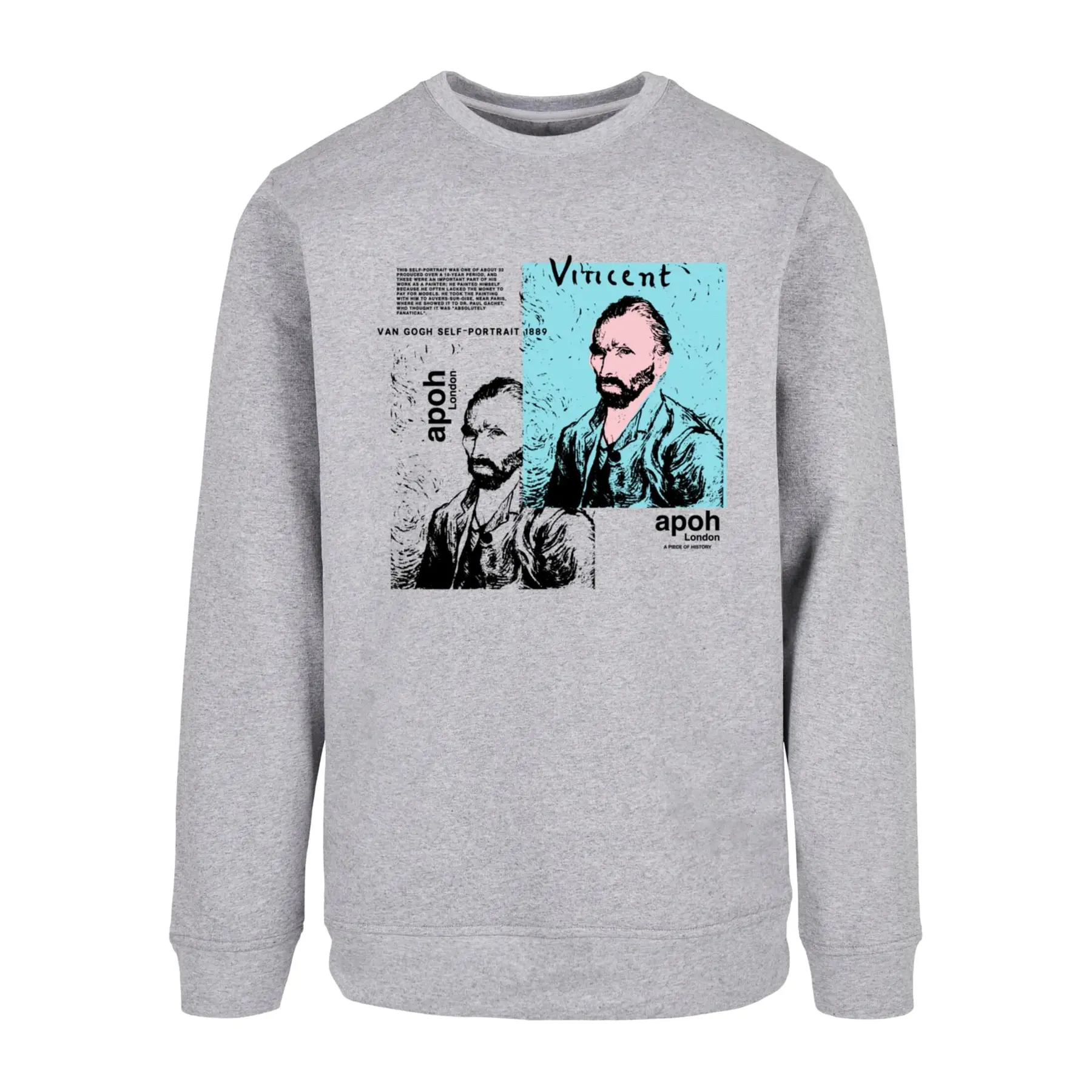 Pullover mit Rollkragen Merchcode Apoh - Van Gogh Self Portrait