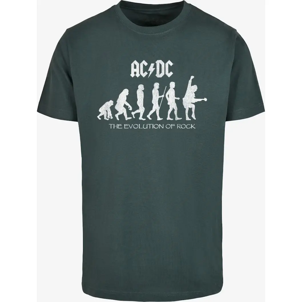 Merchcode ACDC Evoluti-on -of-Rock-T-shirt MP5011714