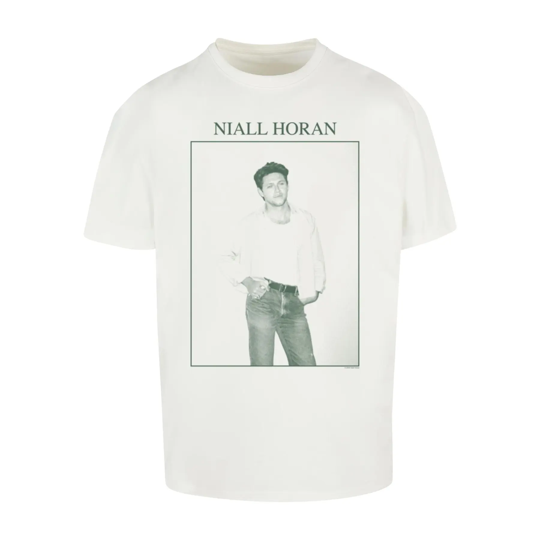 Oversized T-Shirt Merchcode Niall Horan - Natural Photo Heavy