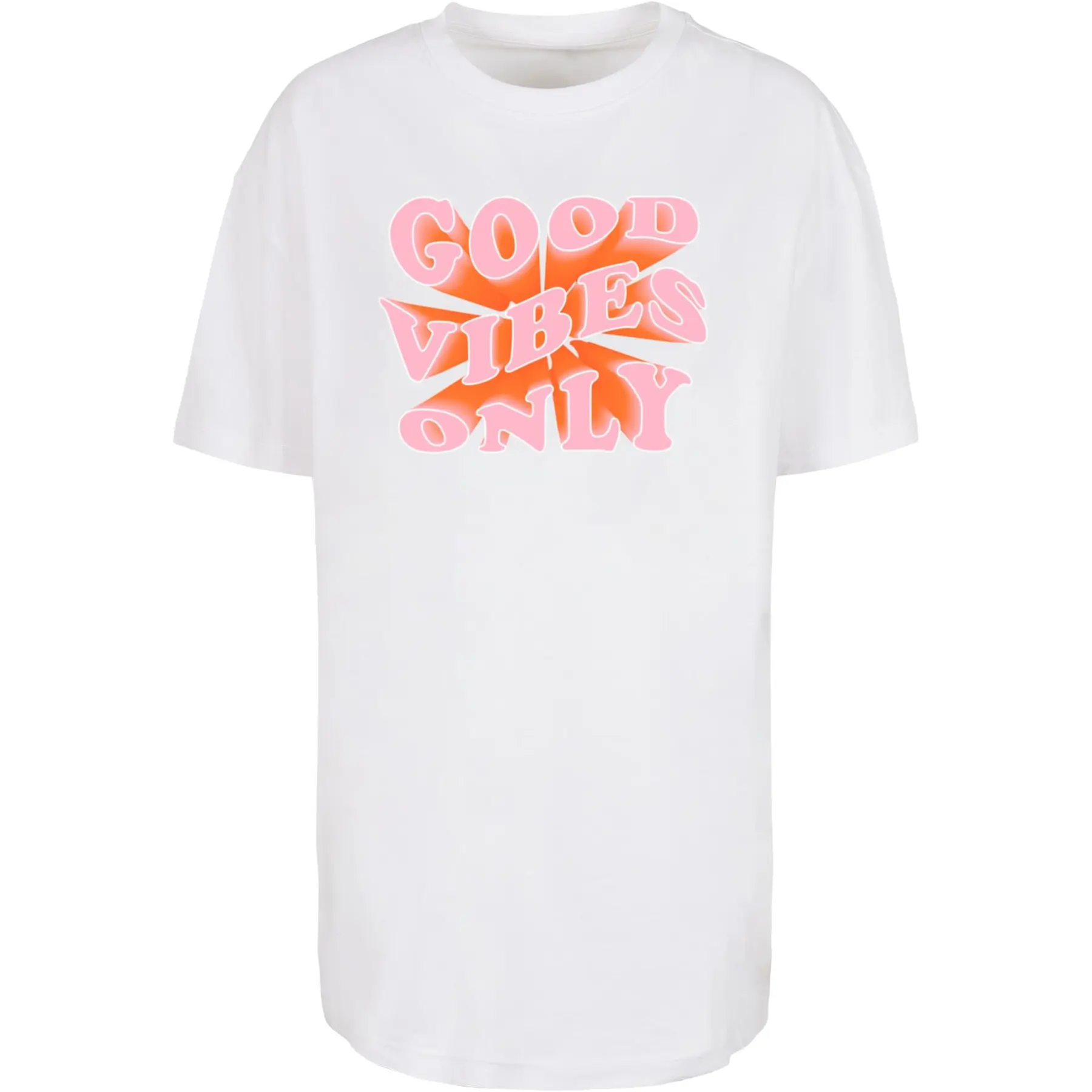 Oversized T-Shirt Merchcode Summer - Good Vibes Only