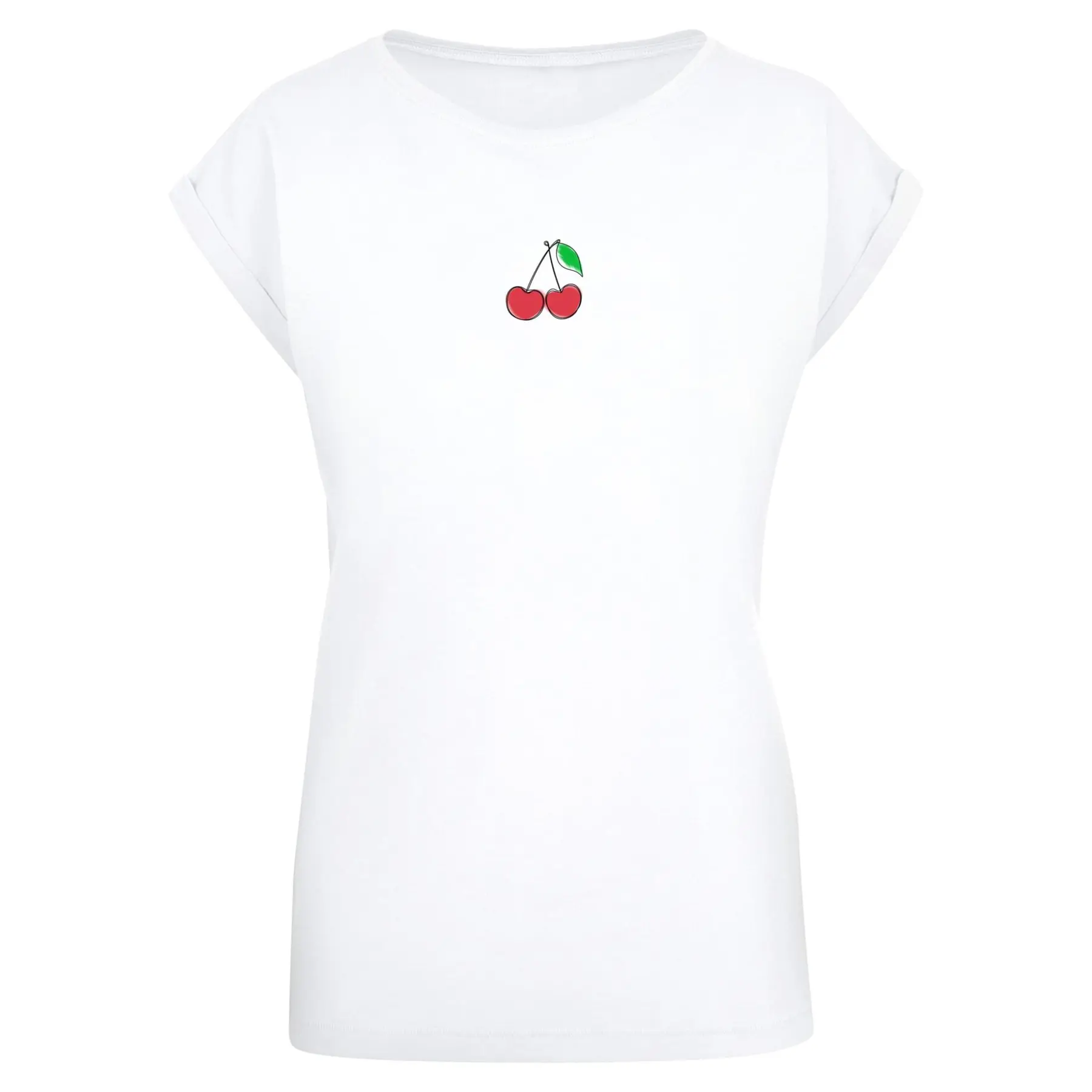 T-shirt da donna Merchcode Summer - Sweet Cherry