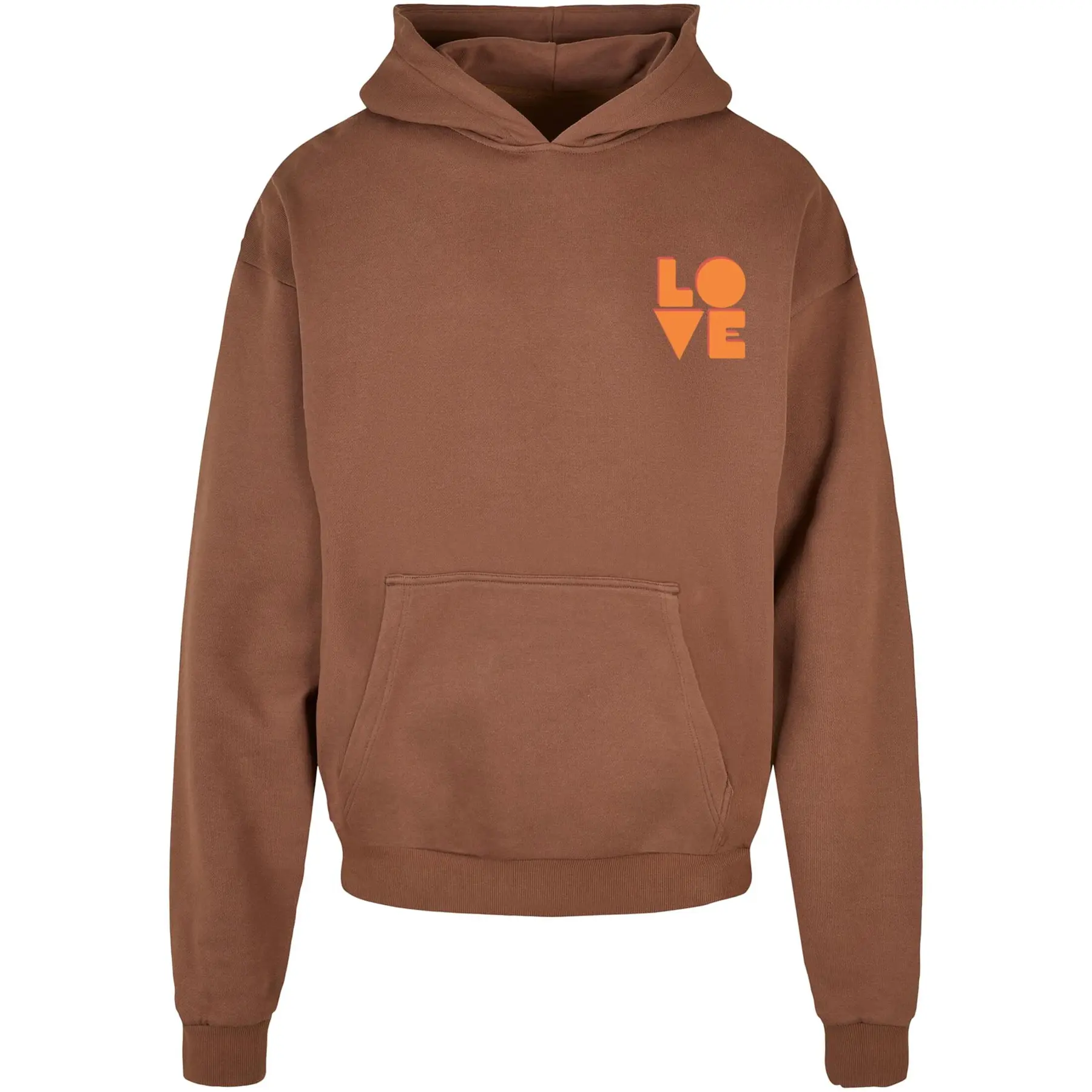 Hoodie Merchcode Hugs & Love - Love Ultra Heavy