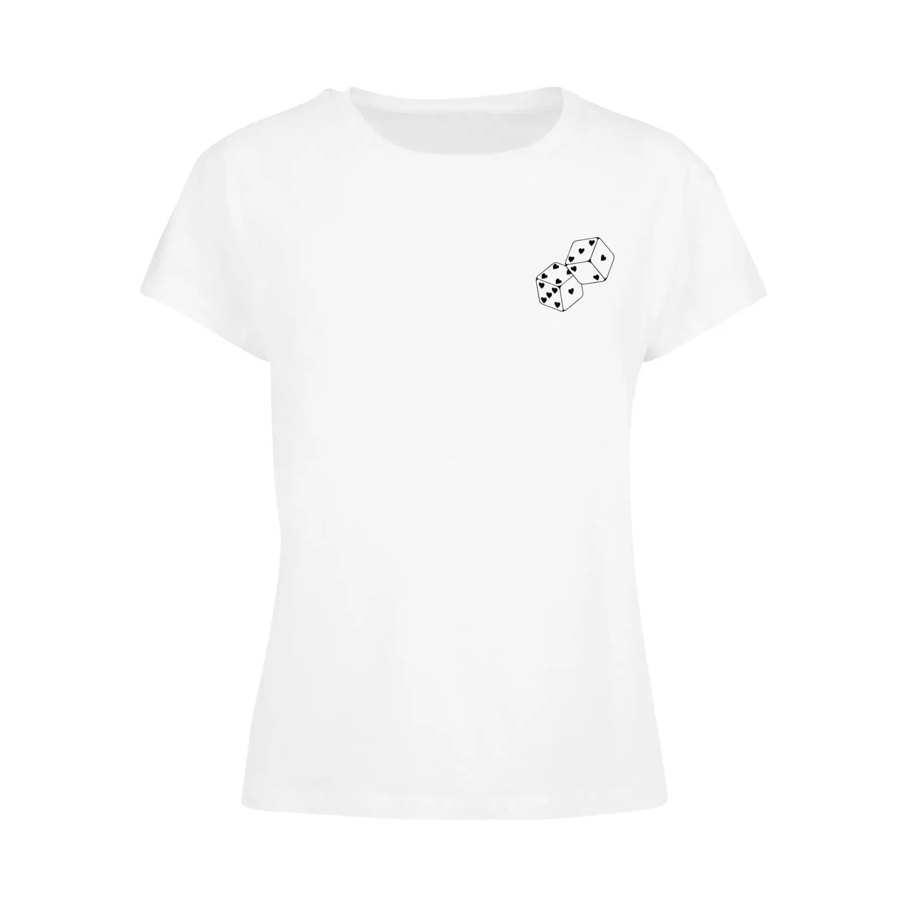 T-Shirt Merchcode Hugs & Love Heart Dice Box