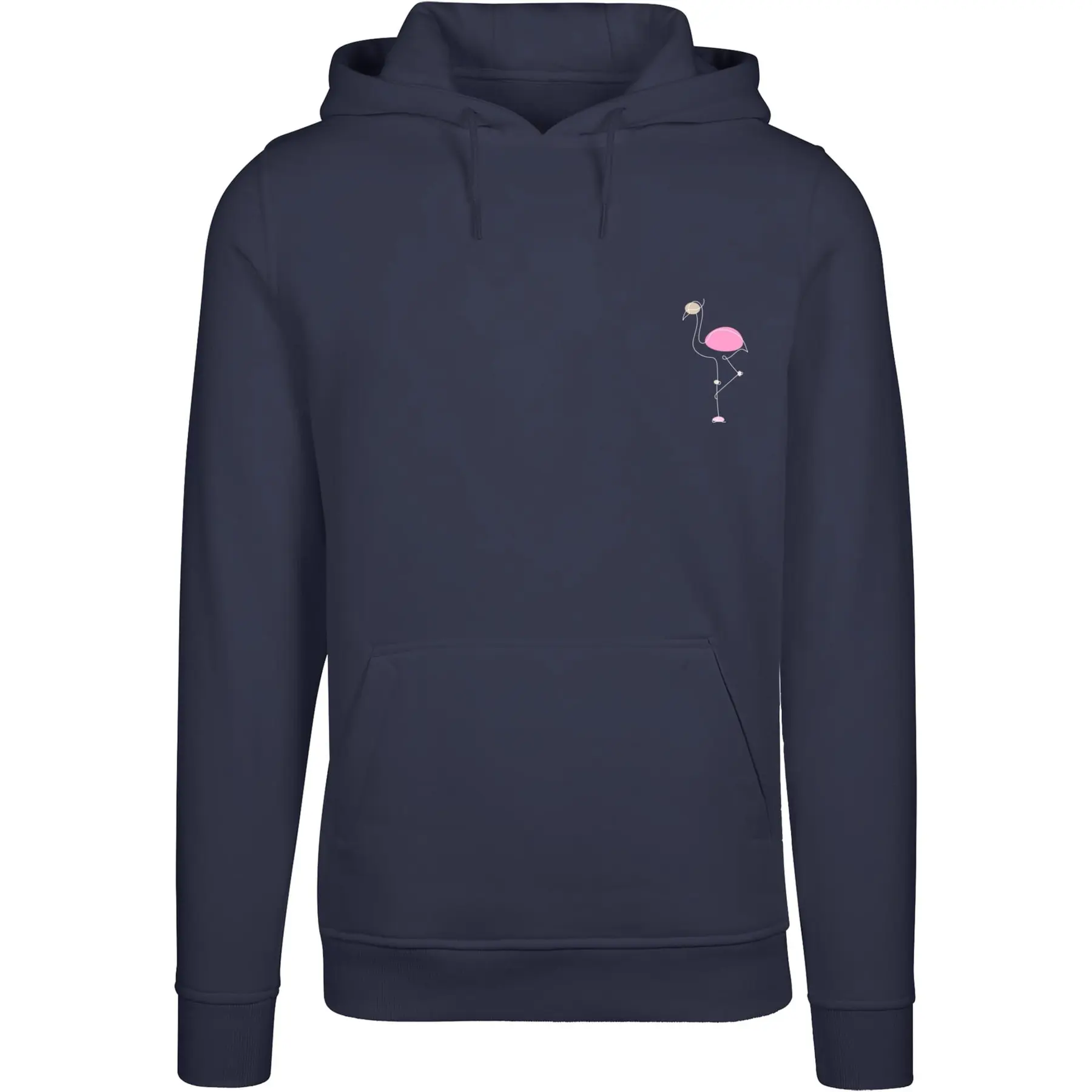 Hoodie Merchcode Flamingo Fitted Heavy
