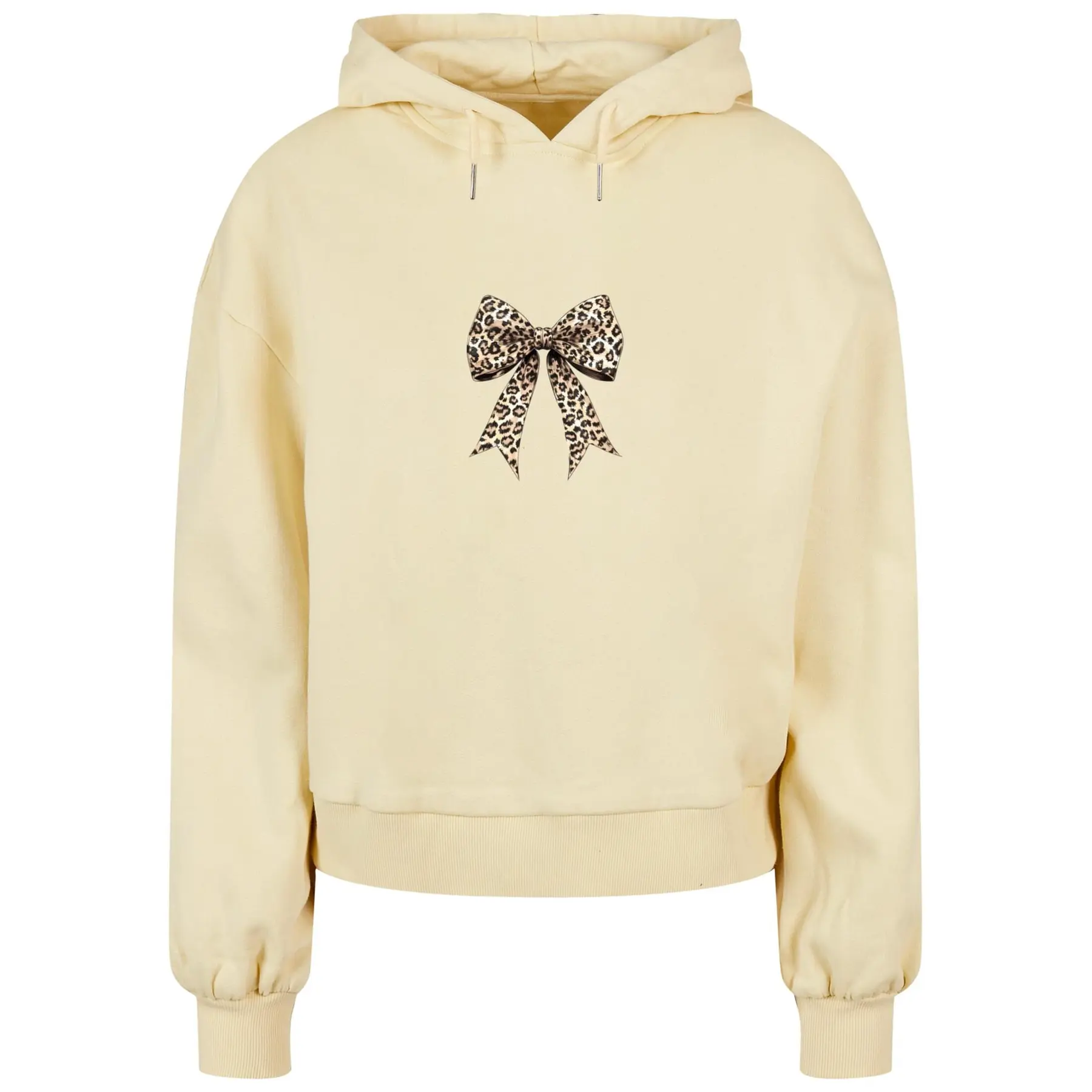 Oversized Hoodie Damen Merchcode Ribbon
