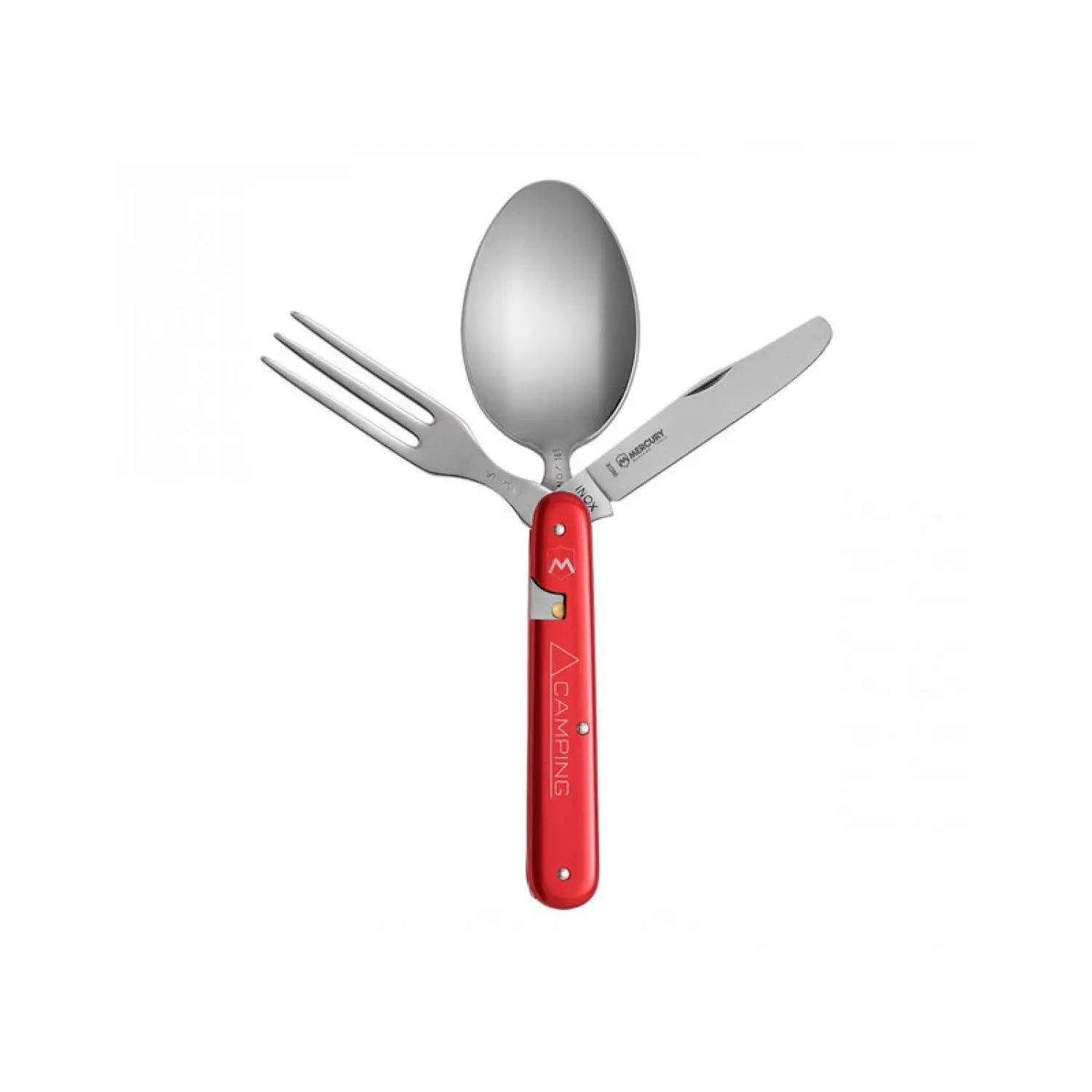 Multifunktionsbesteck Camping 3-teilig Mercury
