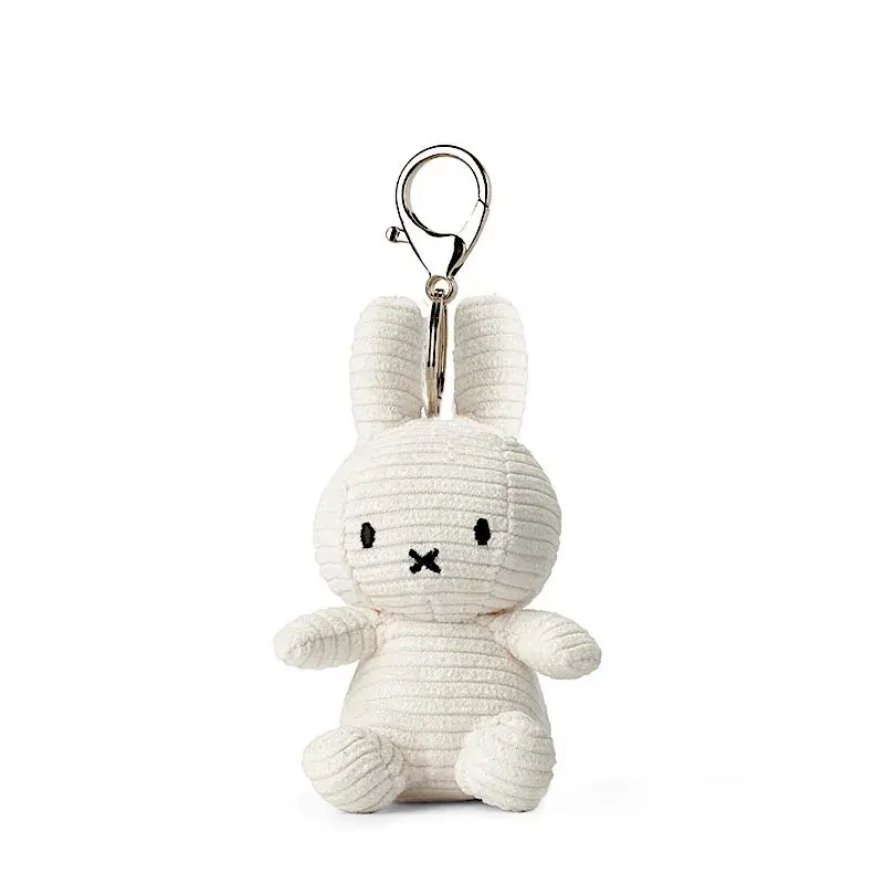 Ribfluwelen Sleutelhanger Meri Meri Miffy Blanc