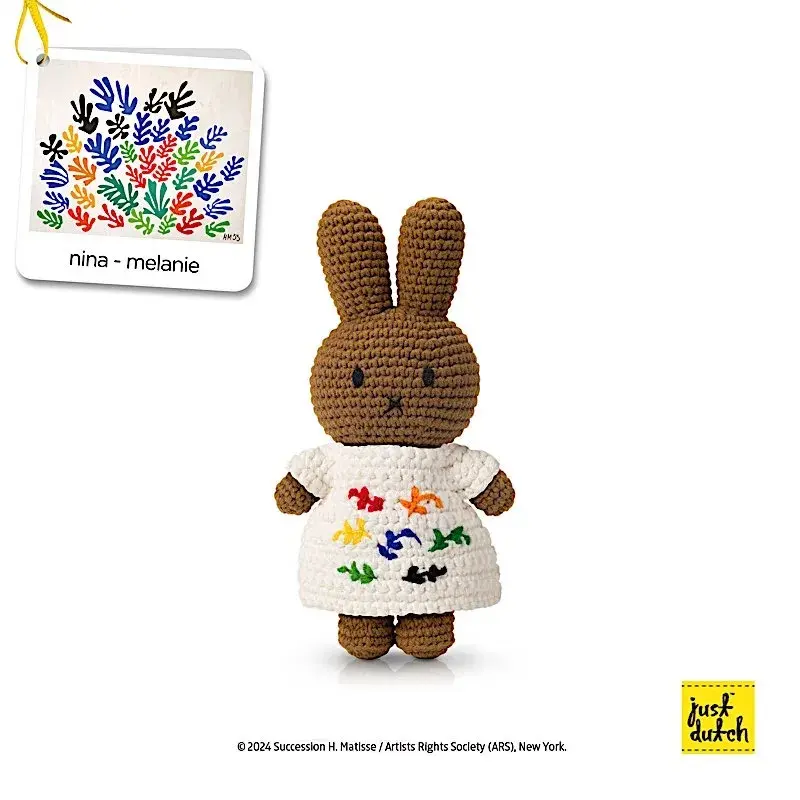 Sleutelhanger Meri Meri Matisse x Miffy Melanie