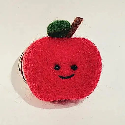 Sleutelhanger met appelmotief Meri Meri