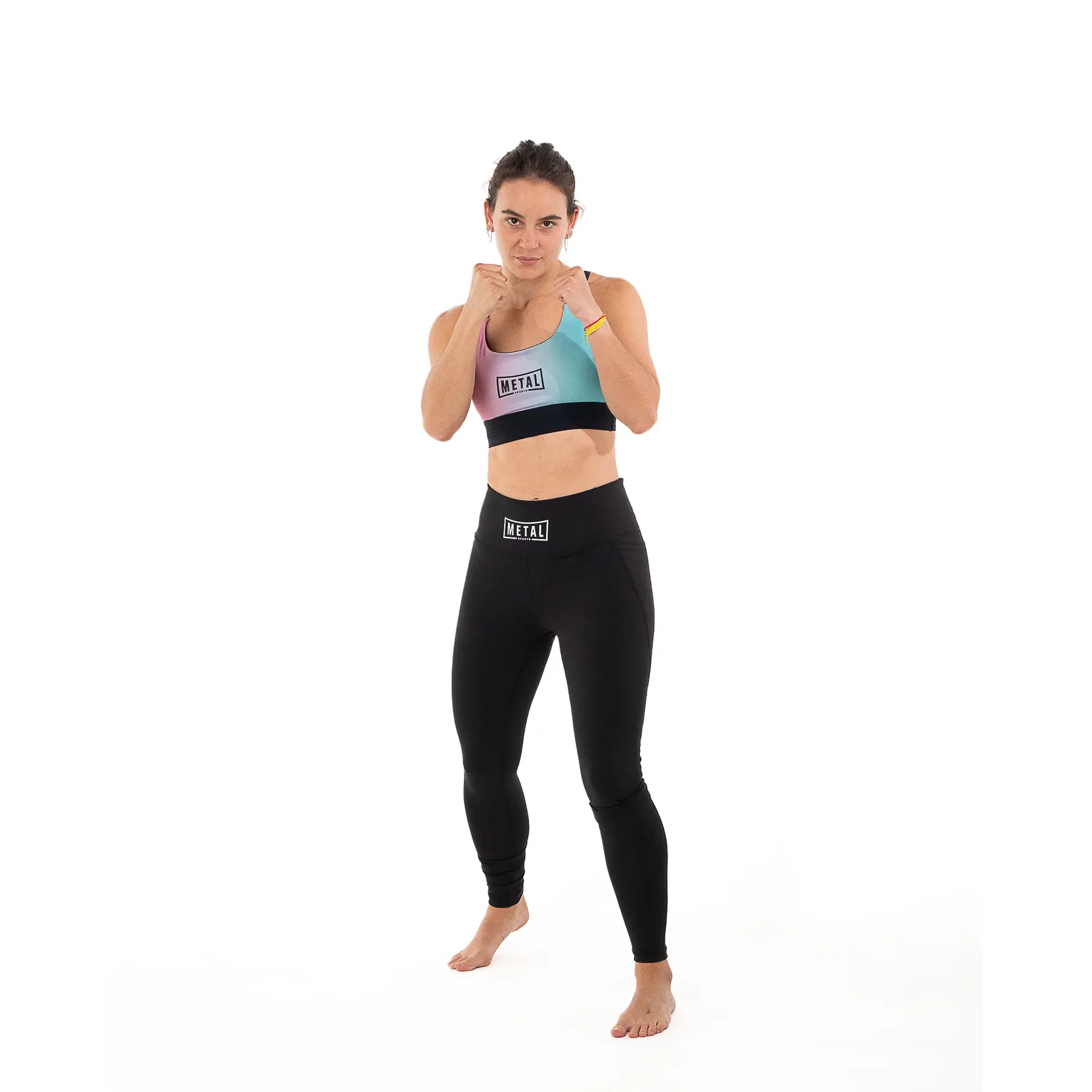 Leggings da donna Metal Boxe