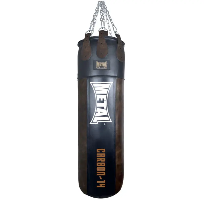 Sacco da boxe in pelle Metal Boxe