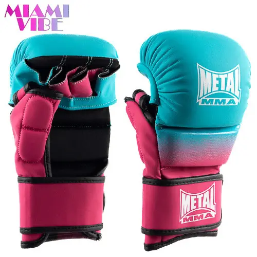 MMA Trainingshandschuhe Metal Boxe The Shell Miami Vice