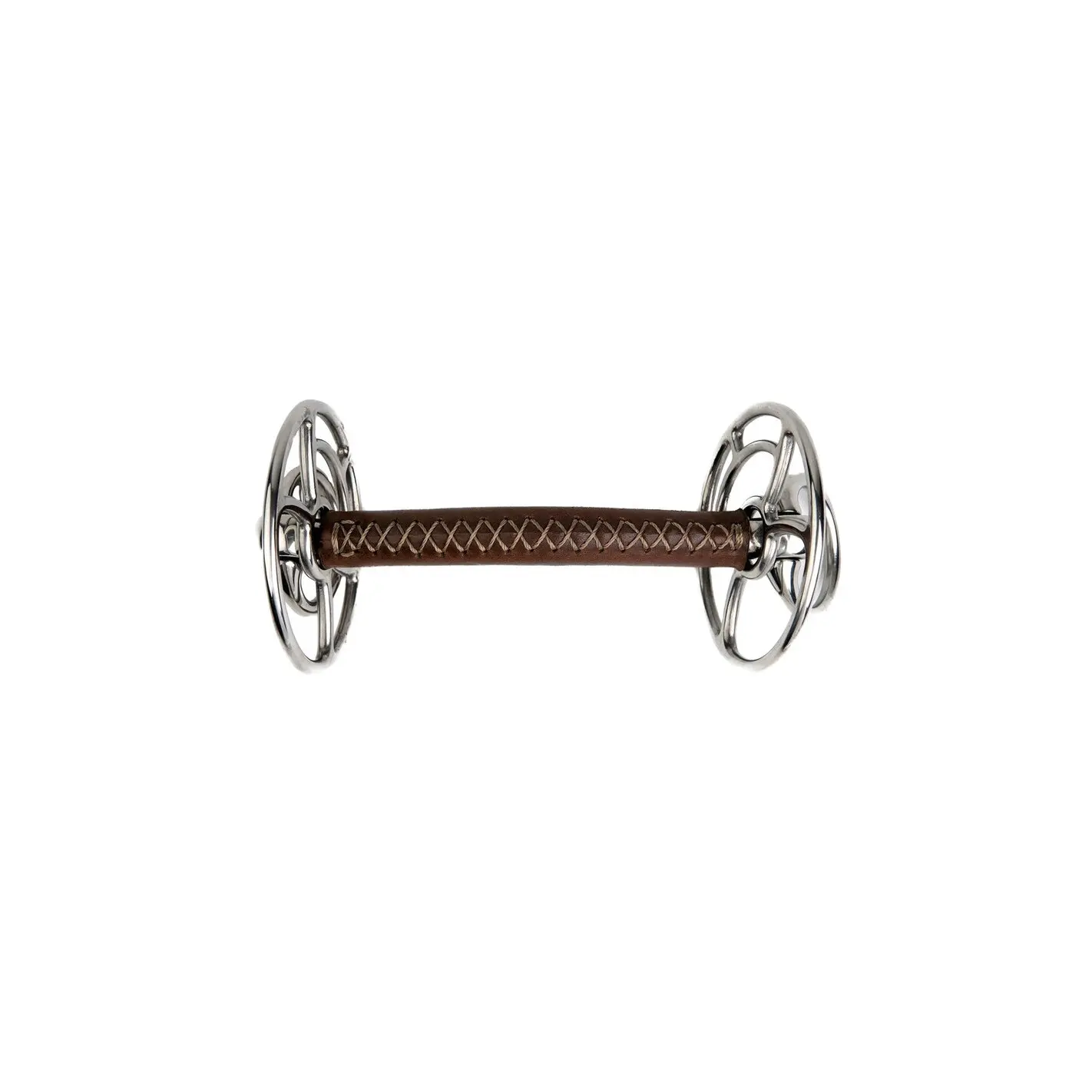 Stainless steel horse bit stainless steel leather Metalab JW
