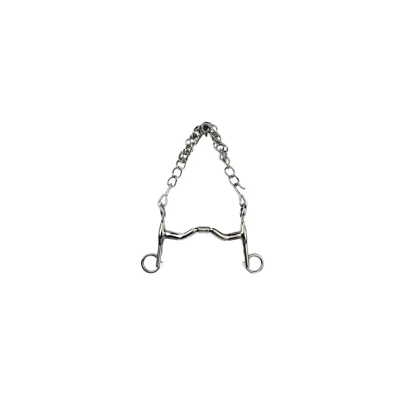 Bridle bit for horses with short legs Metalab Elite