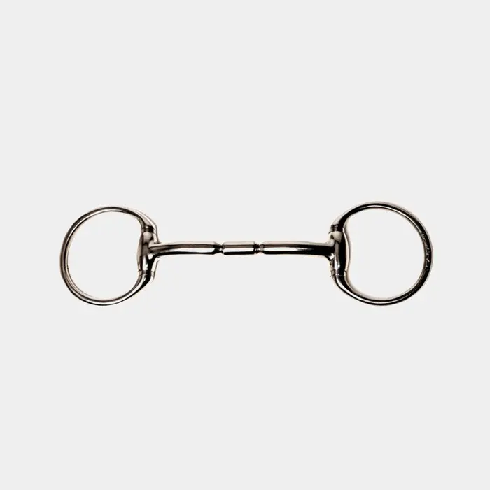 Bridle bit for horse canon creux Metalab