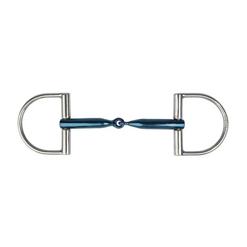 Metalab Blau D-Ring Gebiss Eco Blue