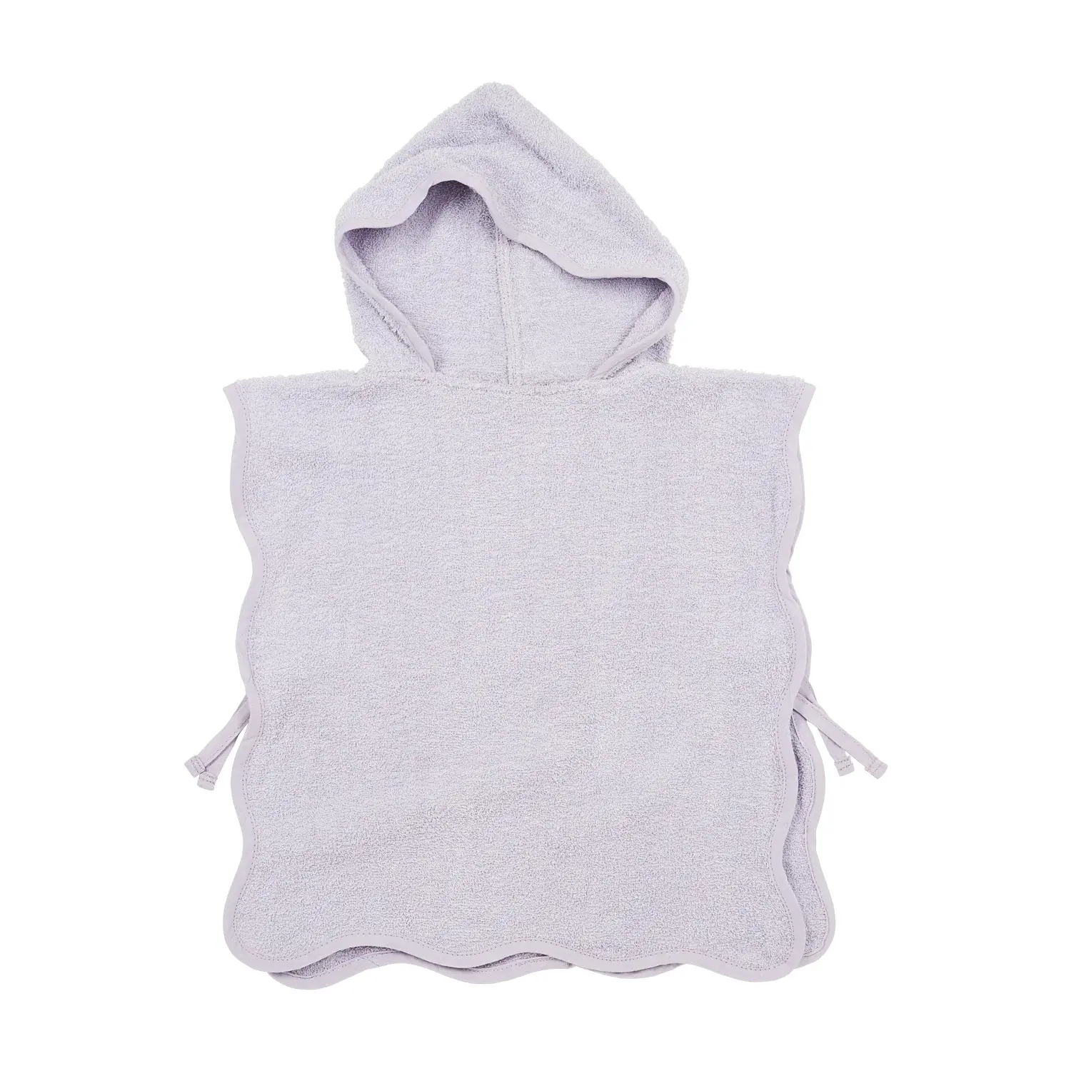 Poncho de bain bébé Meyco Baby Wavy Soft Lavender