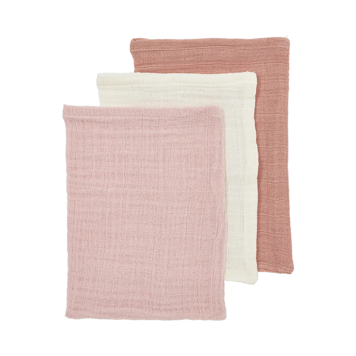 Lange en mousseline prélavée bébé Meyco Baby (x3)