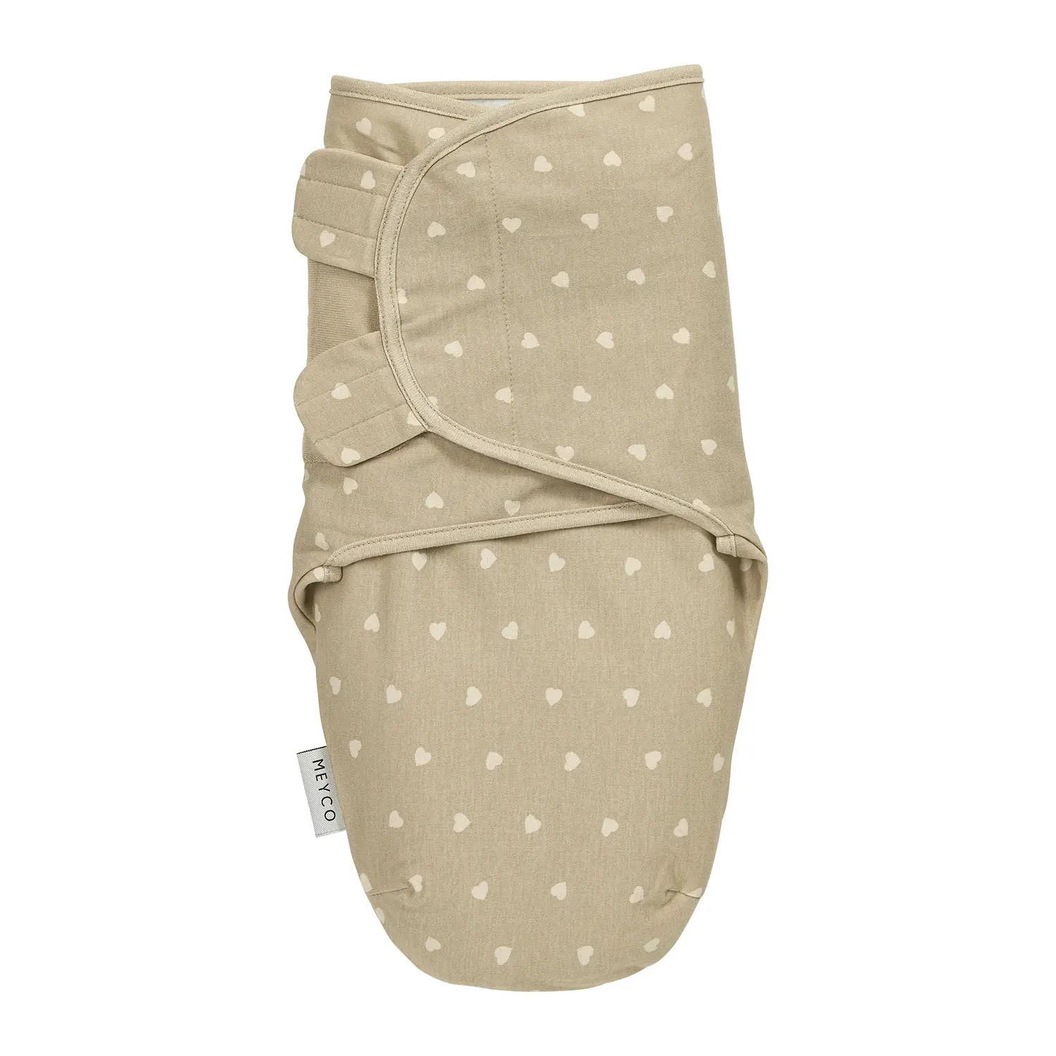 Meyco Beige Pucktuch + Nuscheli, Wickel-Schweiss-Herz-Weich-Sand (48 X 72 Cm) - Image 4