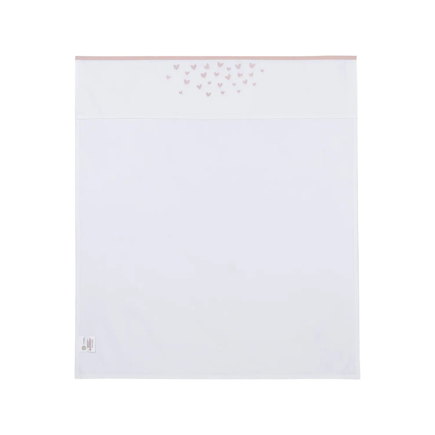 Bettlaken Baby Meyco Baby Hearts 100x150 cm