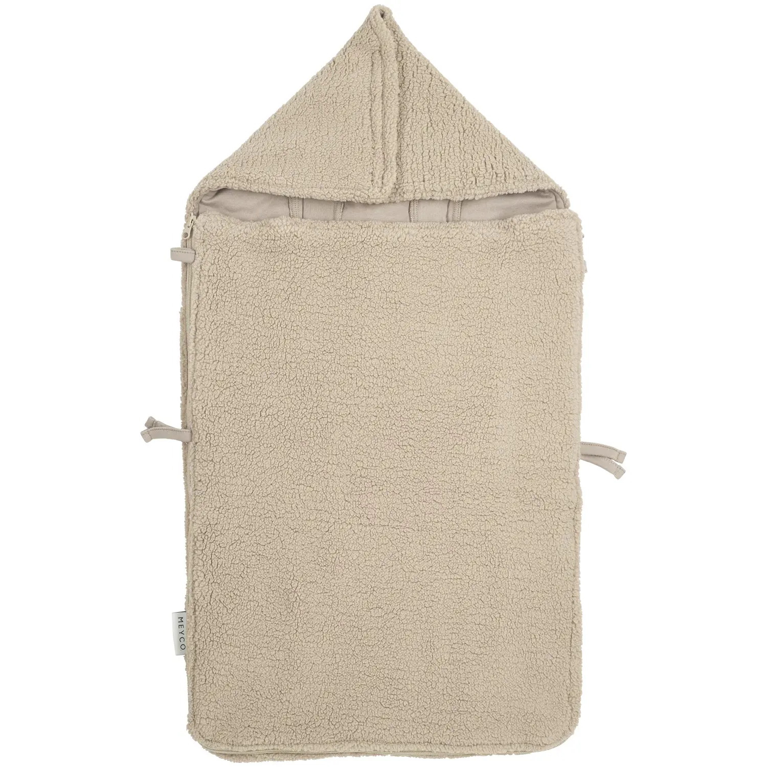 Chancelière poussette teddy bébé Meyco Baby 40x82 cm