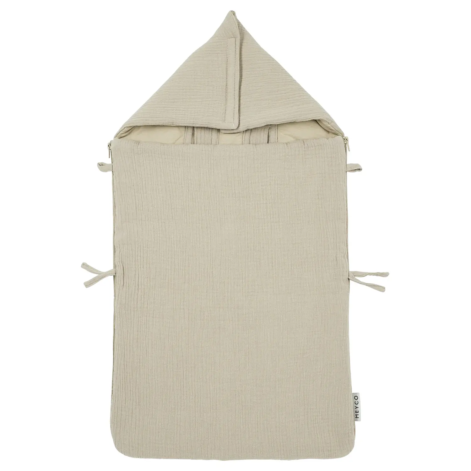 Chancelière poussette en mousseline bébé Meyco Baby 40x82 cm