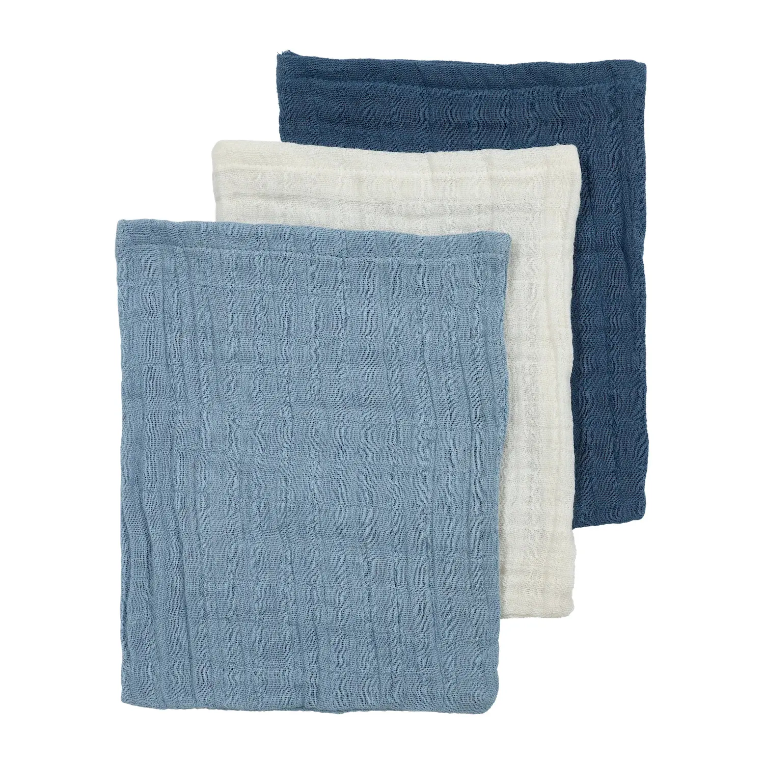 Lange en mousseline prélavée bébé Meyco Baby (x3)