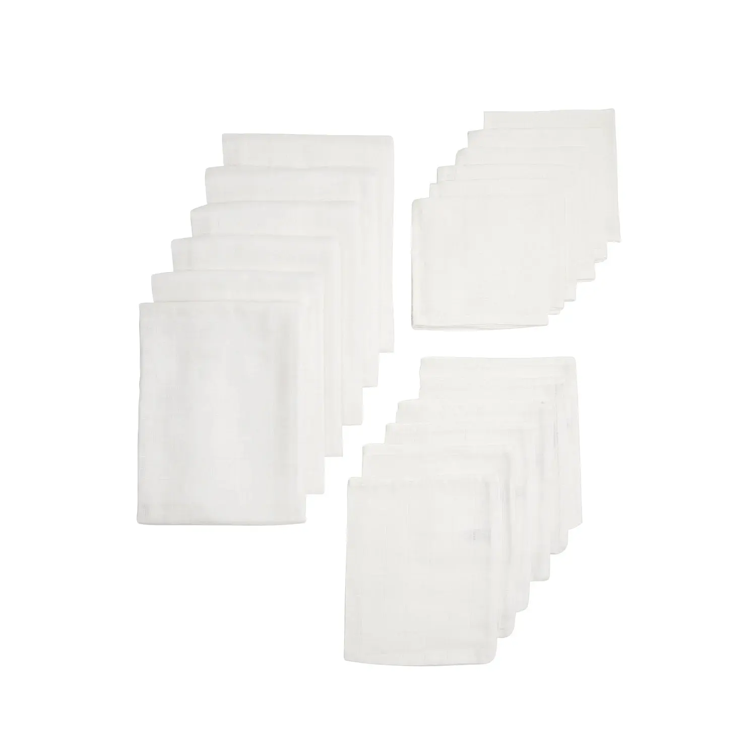 Lange en mousseline bébé Meyco Baby (x18)